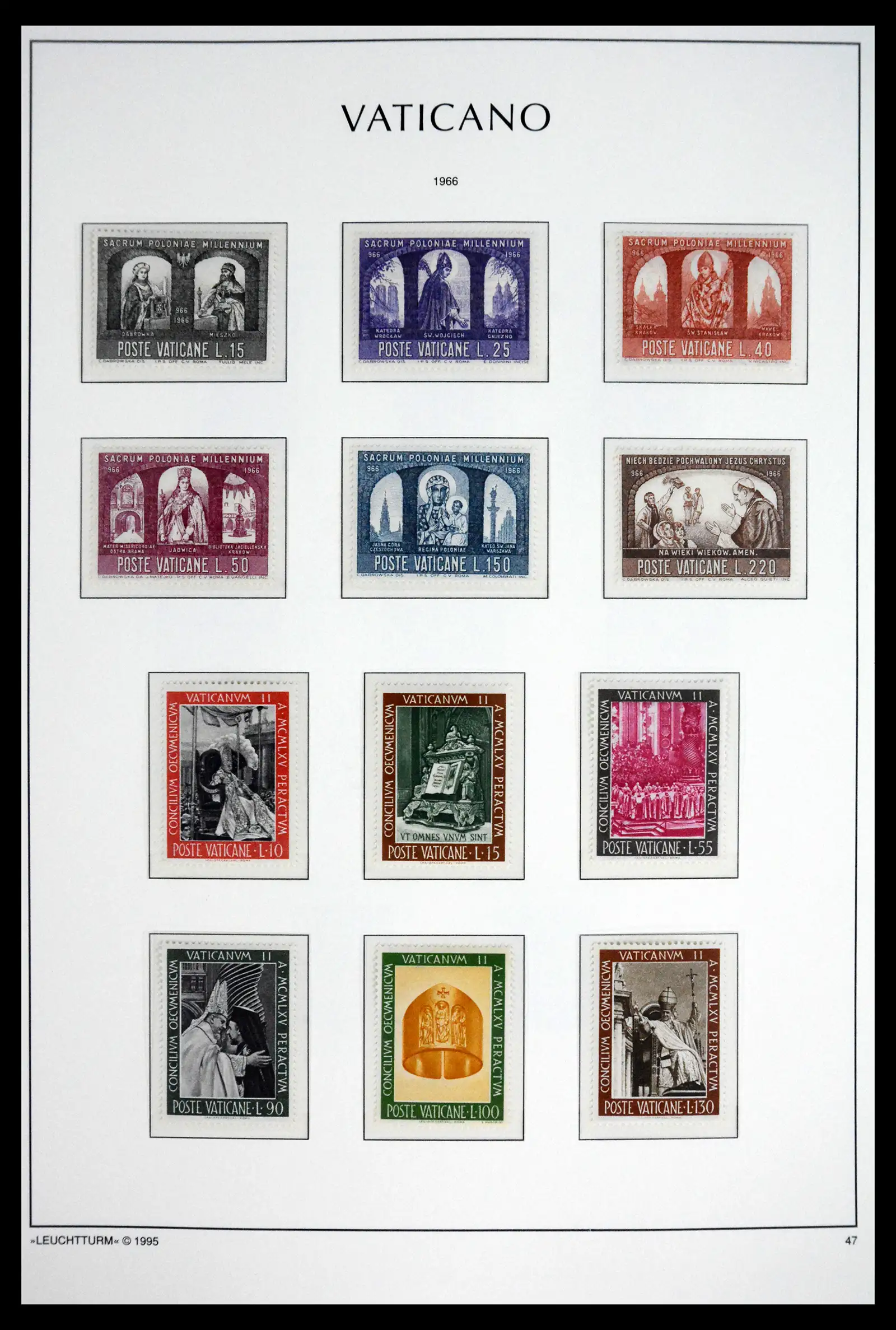 41861 0051 - Stamp collection 41861 Vatican complete 1929-1978.