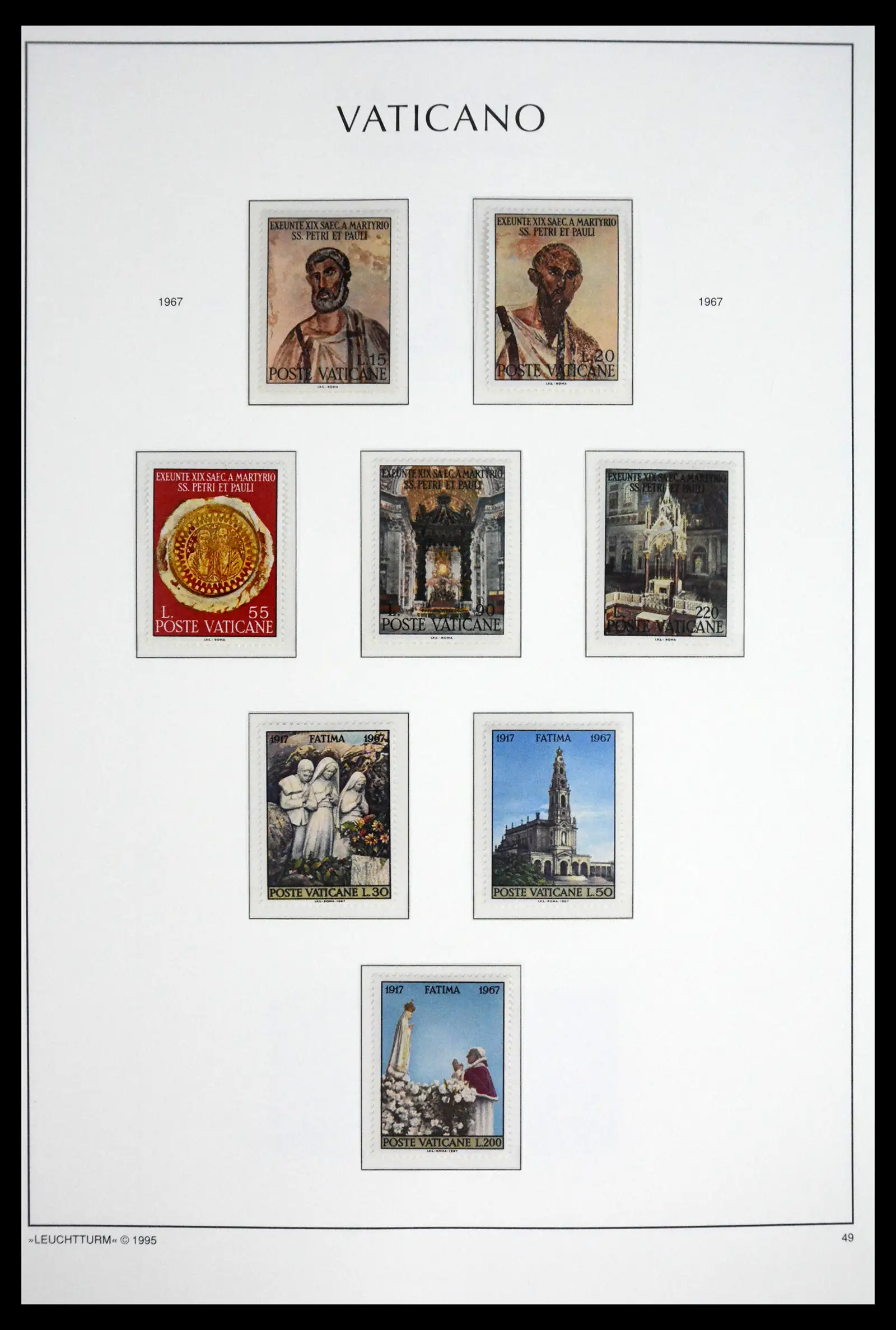 41861 0053 - Stamp collection 41861 Vatican complete 1929-1978.