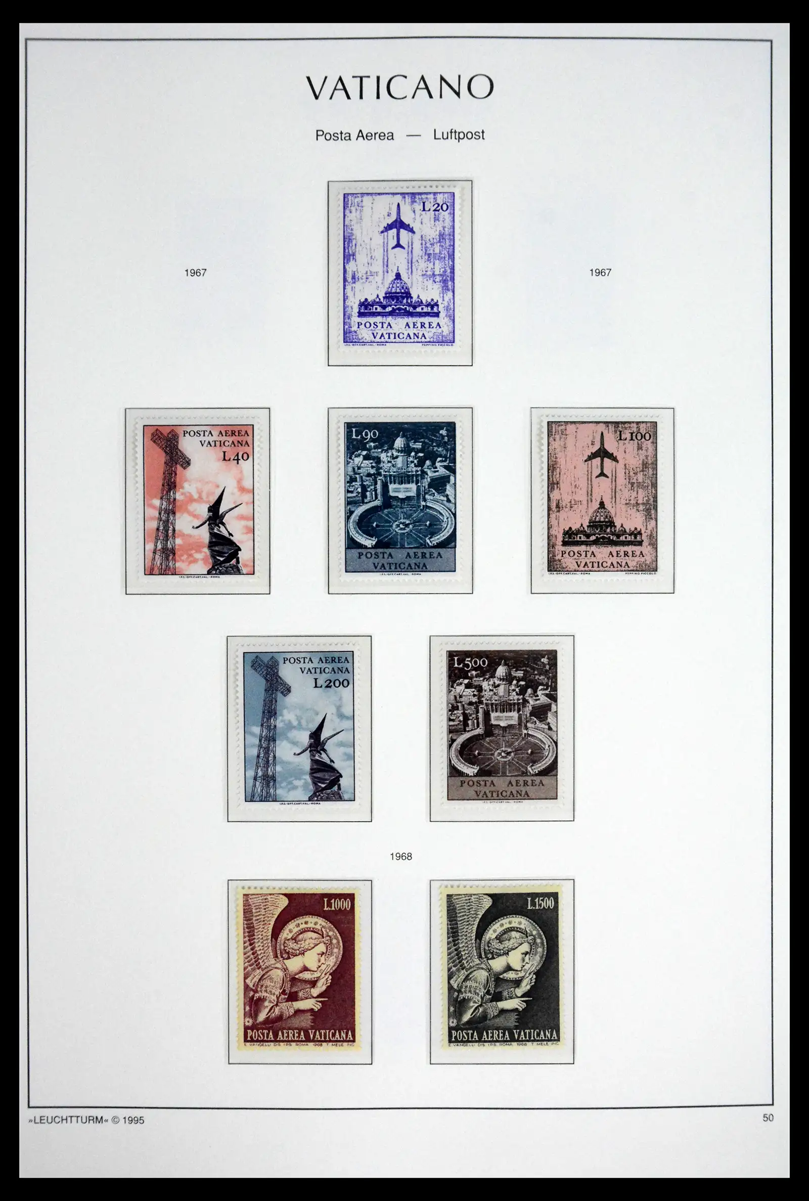 41861 0054 - Stamp collection 41861 Vatican complete 1929-1978.