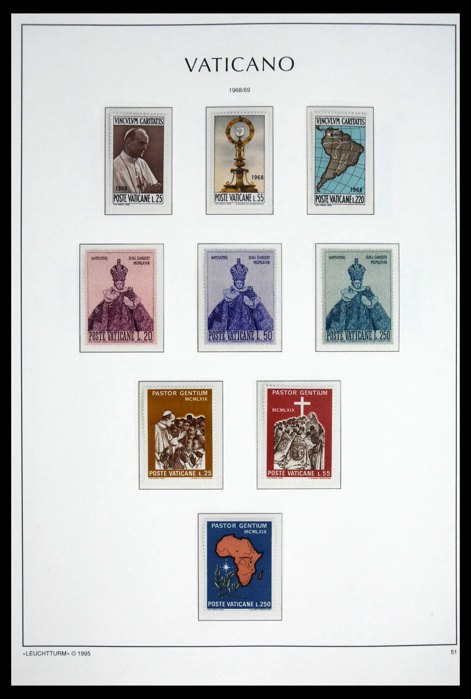 41861 0055 - Stamp collection 41861 Vatican complete 1929-1978.