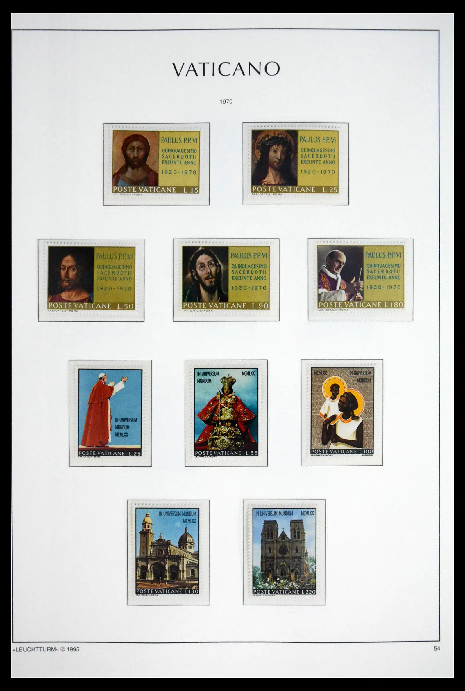 41861 0058 - Stamp collection 41861 Vatican complete 1929-1978.
