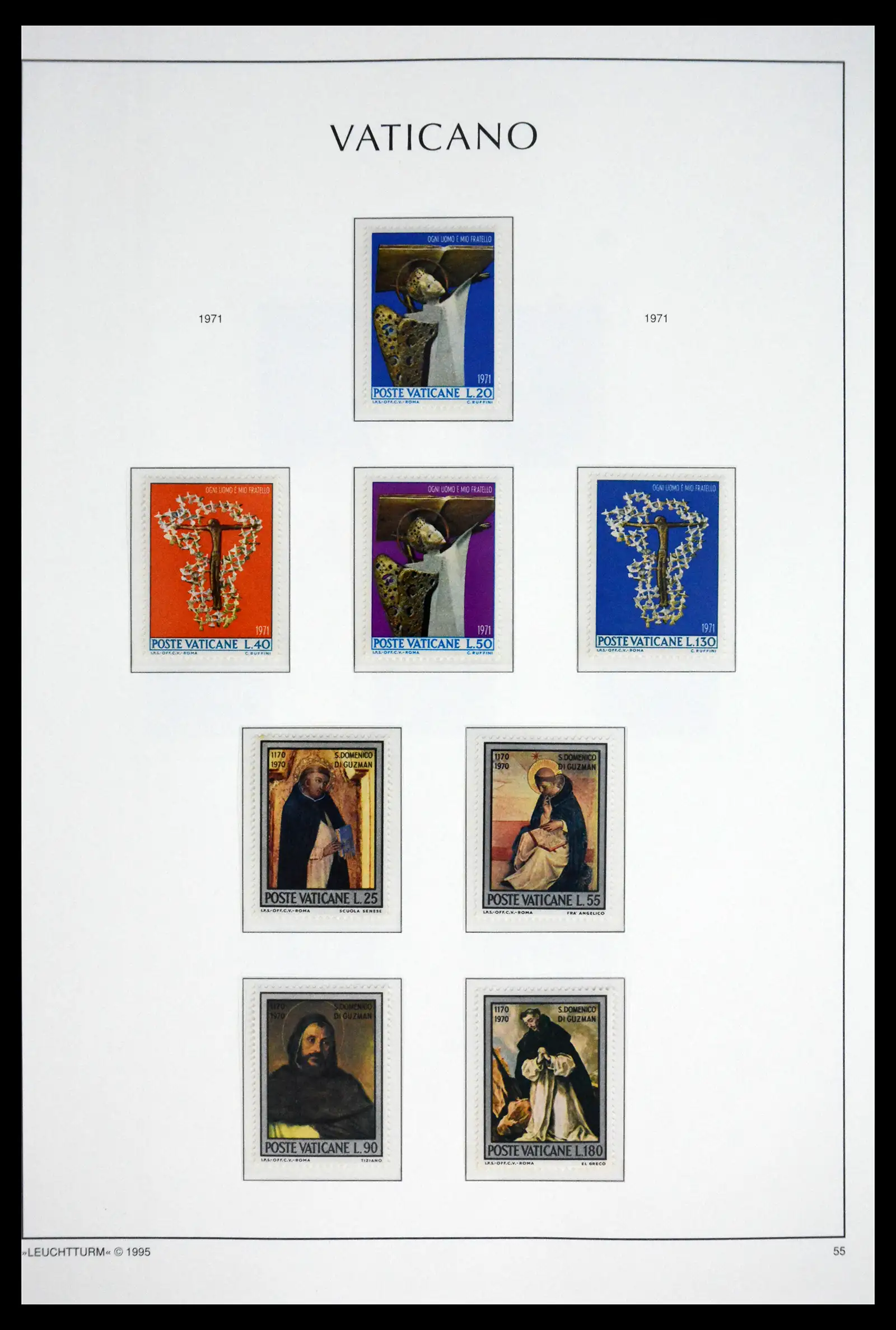 41861 0059 - Stamp collection 41861 Vatican complete 1929-1978.