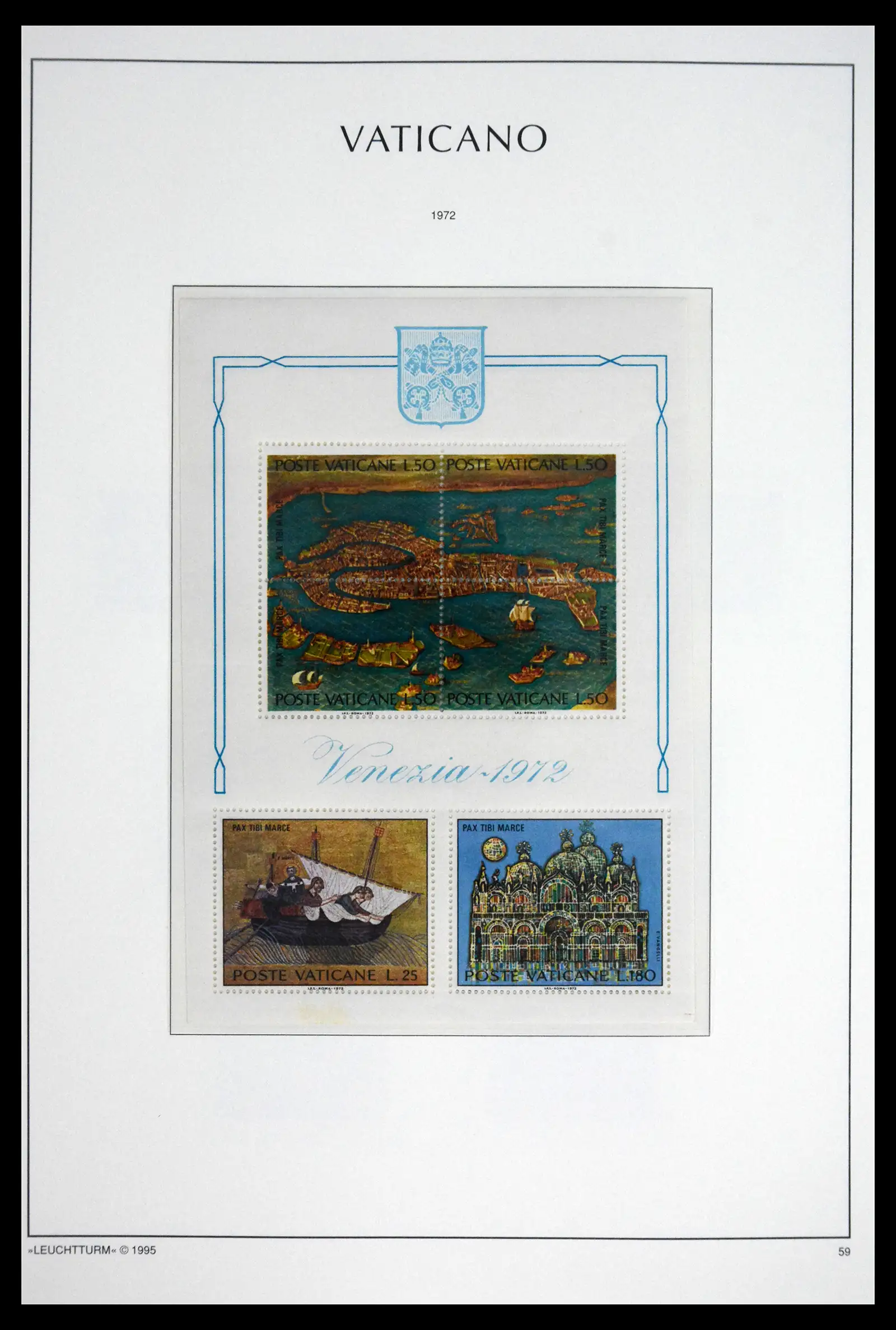 41861 0063 - Stamp collection 41861 Vatican complete 1929-1978.