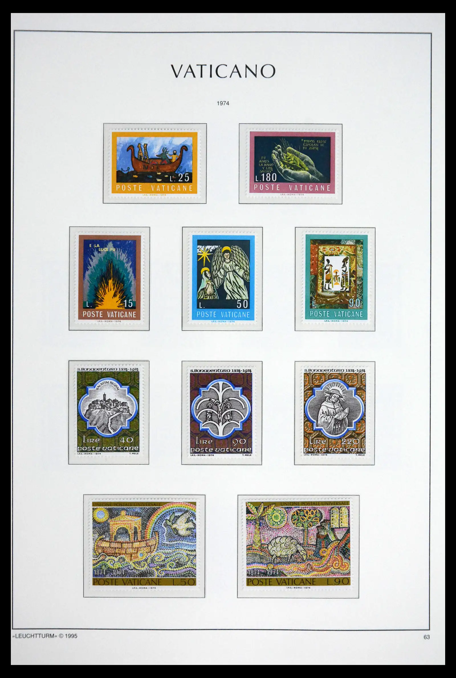 41861 0067 - Stamp collection 41861 Vatican complete 1929-1978.