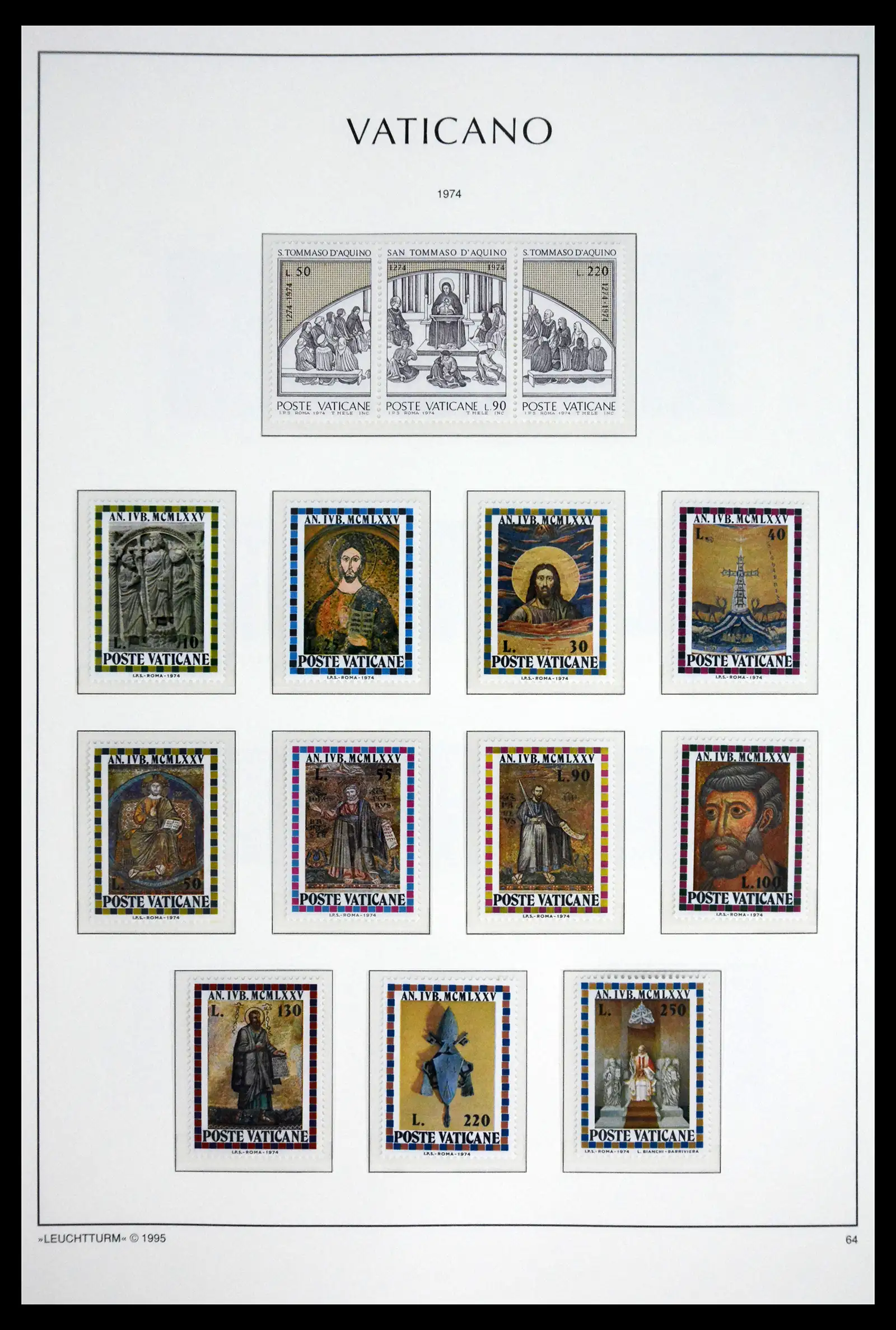 41861 0068 - Stamp collection 41861 Vatican complete 1929-1978.