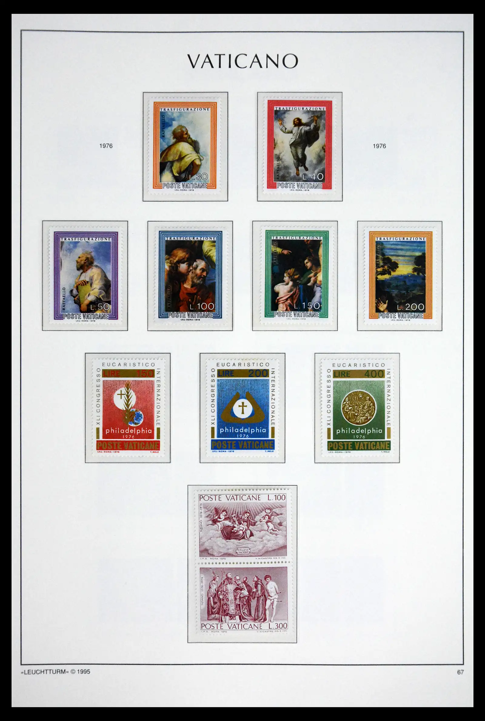 41861 0071 - Stamp collection 41861 Vatican complete 1929-1978.