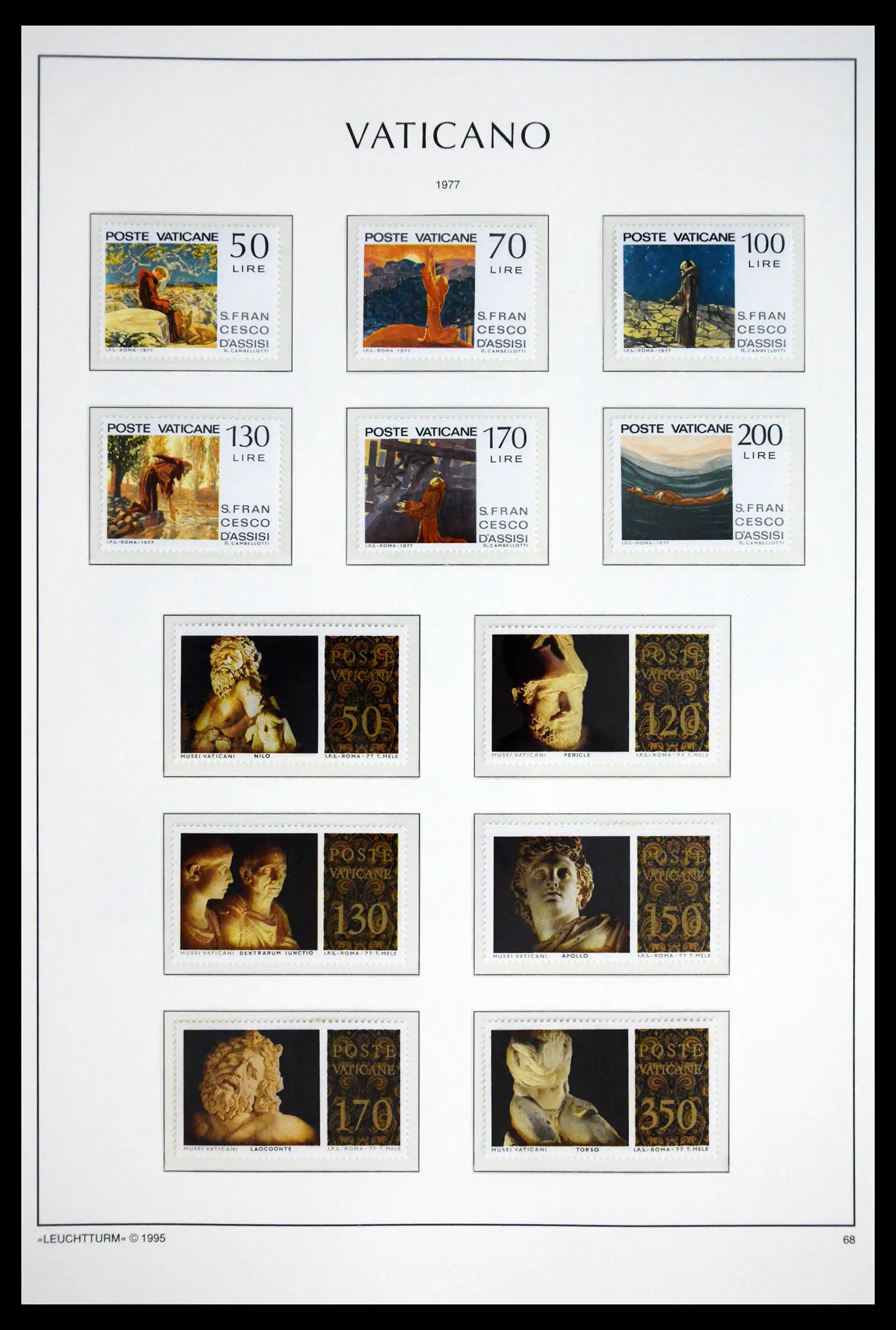 41861 0072 - Stamp collection 41861 Vatican complete 1929-1978.