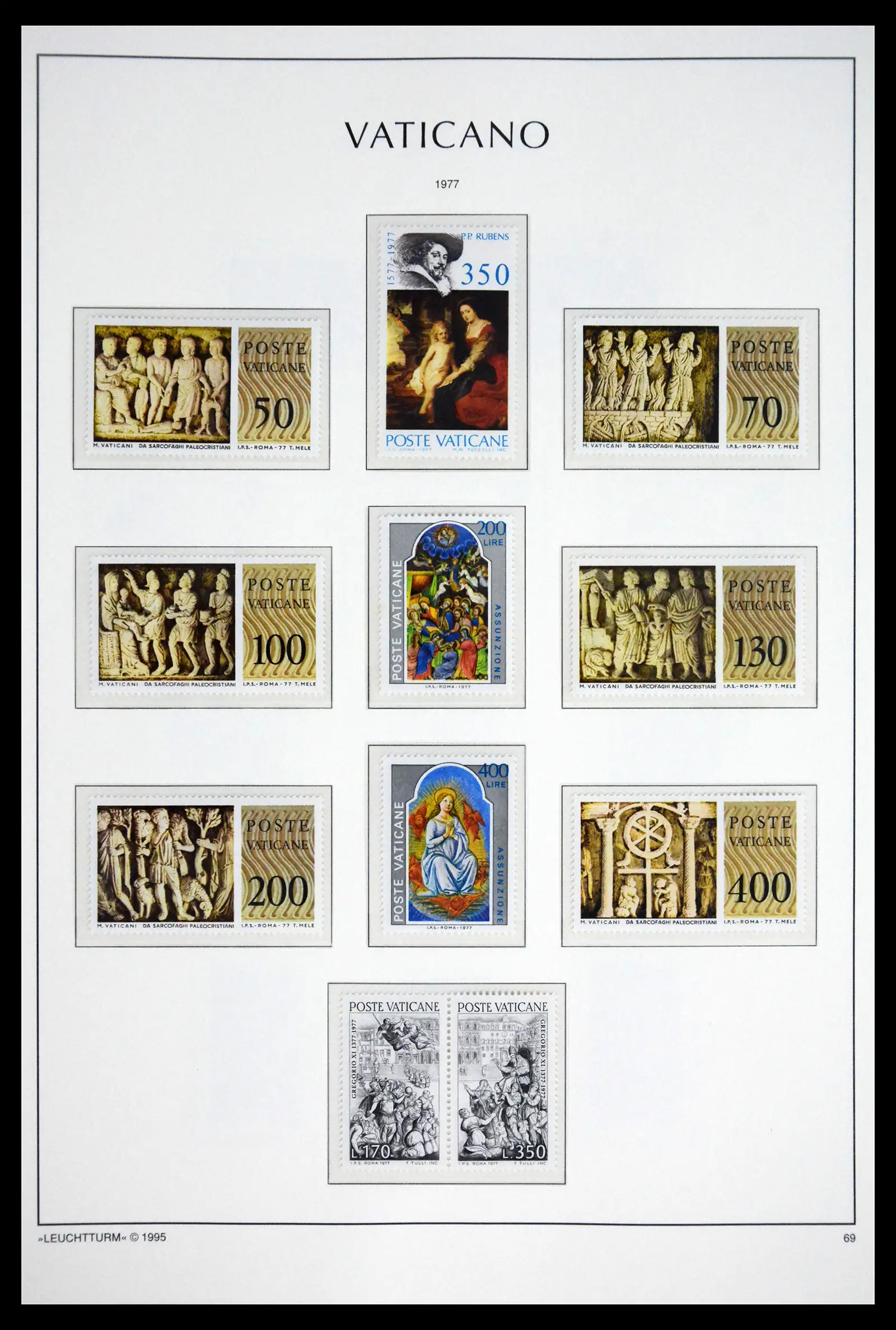 41861 0073 - Stamp collection 41861 Vatican complete 1929-1978.