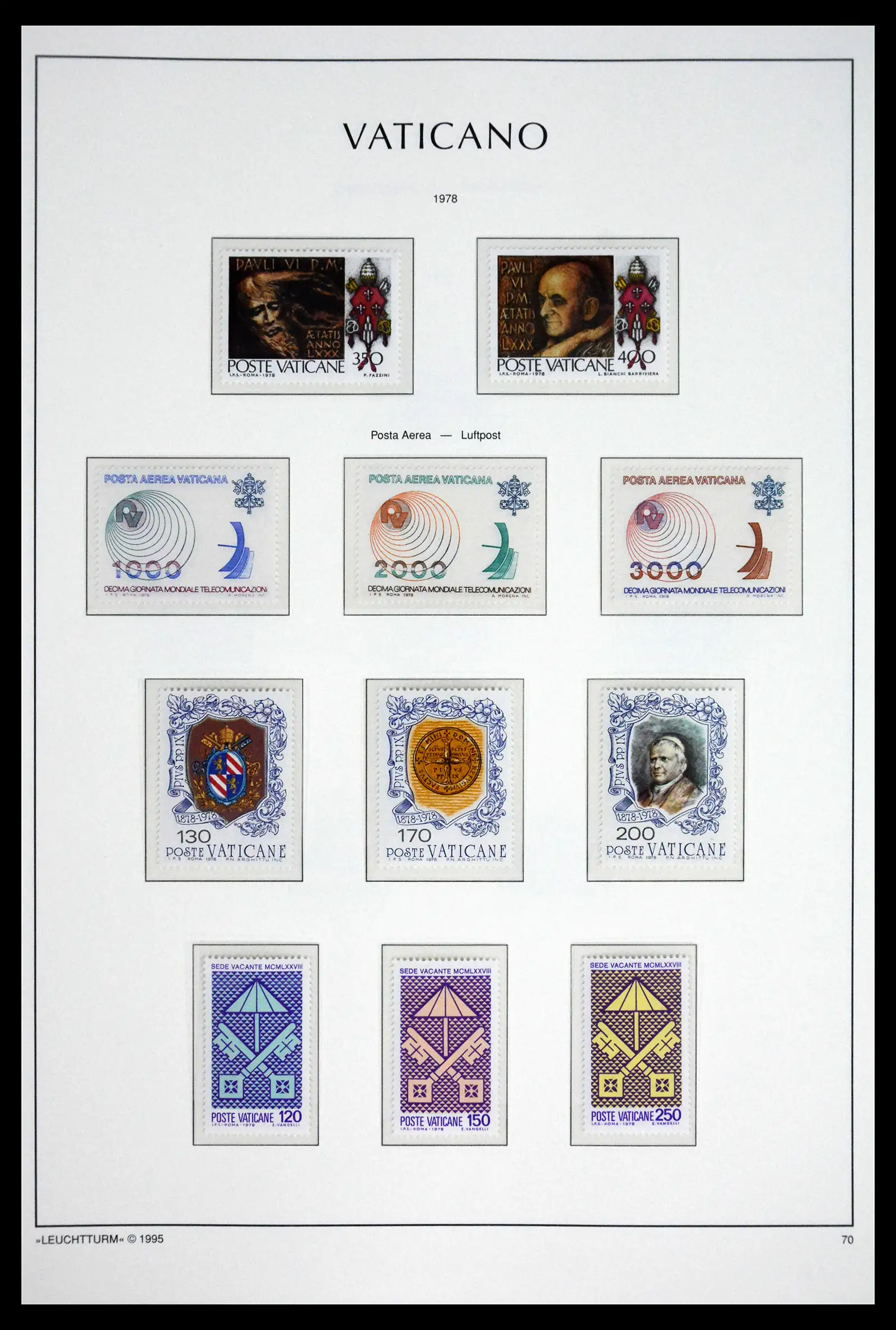 41861 0074 - Stamp collection 41861 Vatican complete 1929-1978.