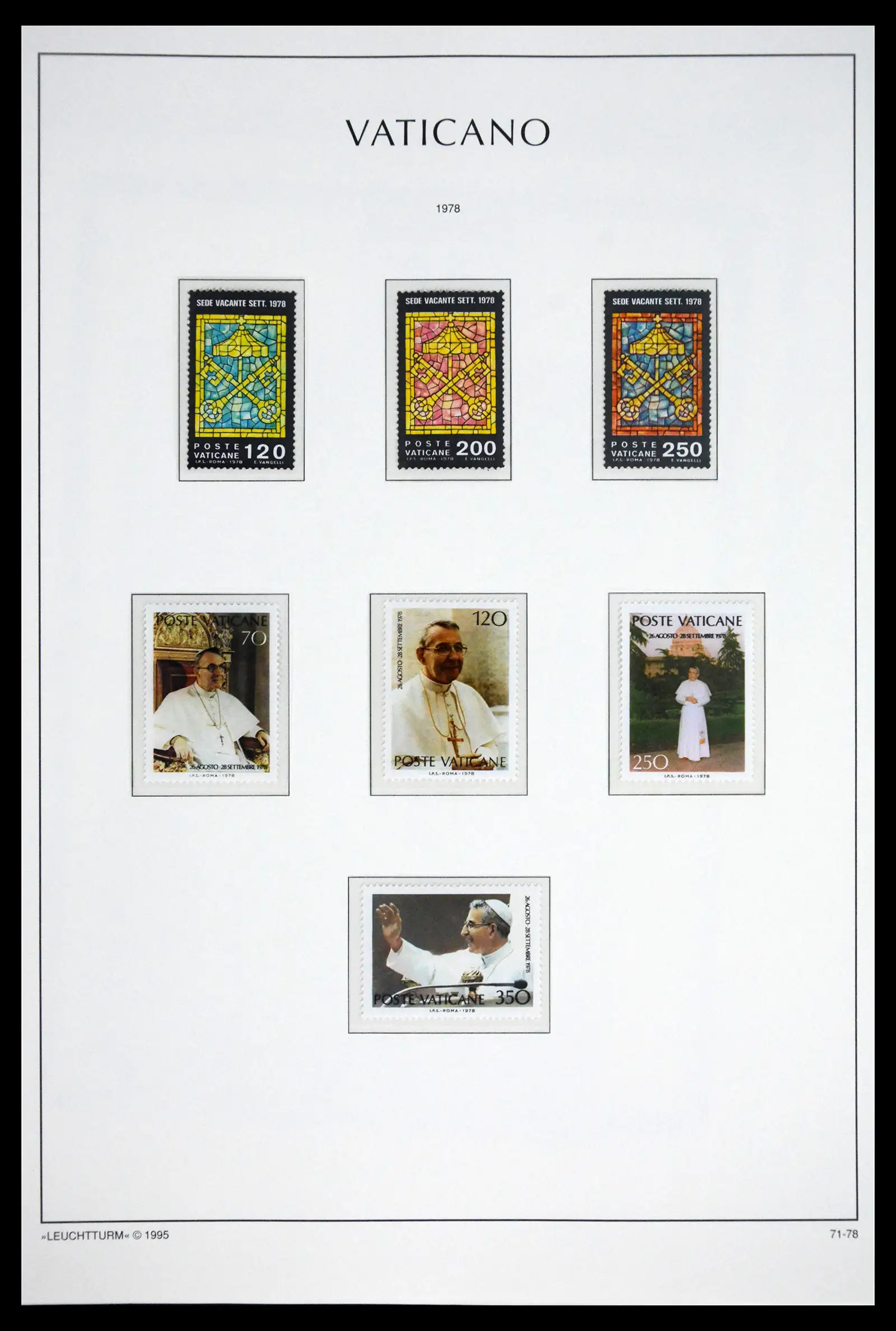 41861 0076 - Stamp collection 41861 Vatican complete 1929-1978.