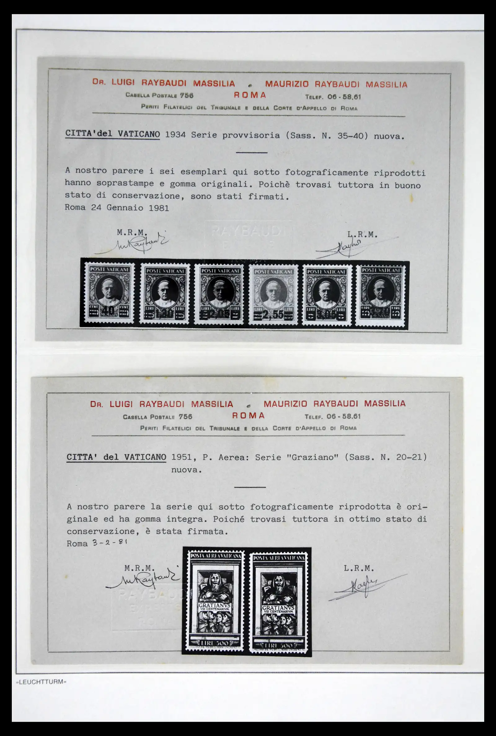 41861 0077 - Stamp collection 41861 Vatican complete 1929-1978.