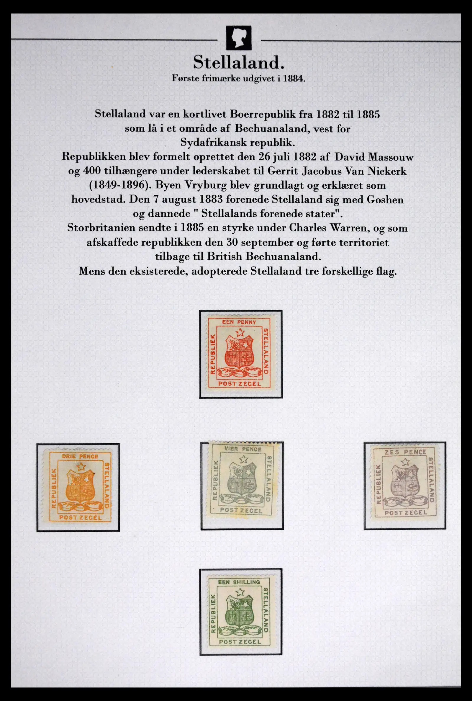 41863 0001 - Stamp collection 41863 South Africa and territories 1853-1935. 