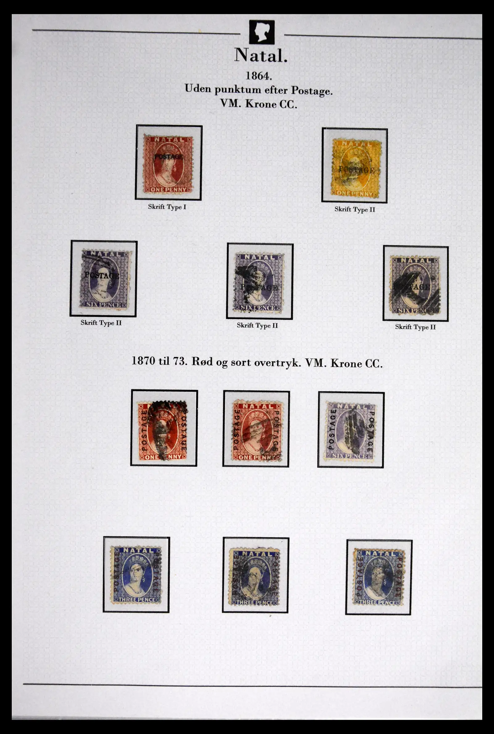 41863 0013 - Stamp collection 41863 South Africa and territories 1853-1935. 