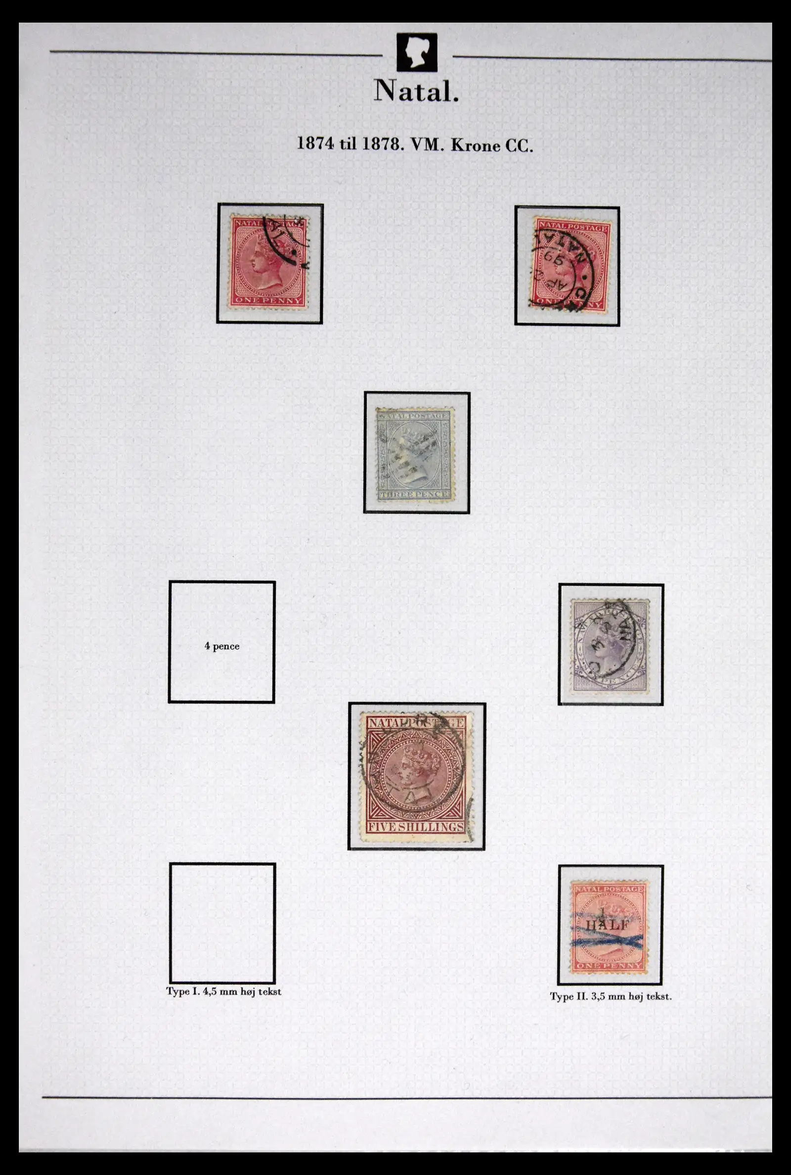 41863 0014 - Stamp collection 41863 South Africa and territories 1853-1935. 