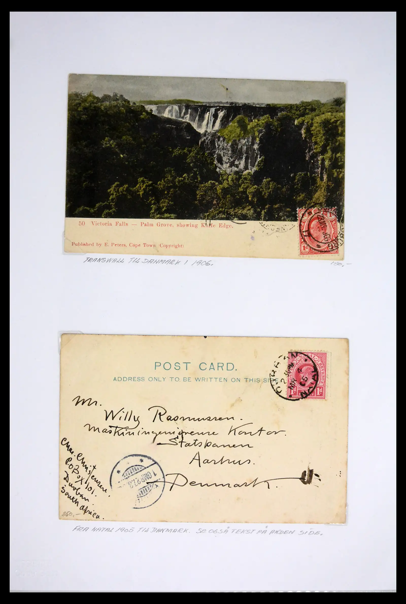 41863 0015 - Stamp collection 41863 South Africa and territories 1853-1935. 