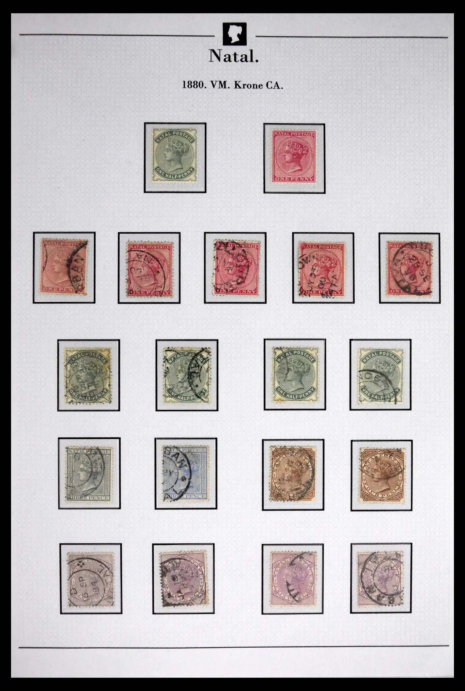 41863 0016 - Stamp collection 41863 South Africa and territories 1853-1935. 
