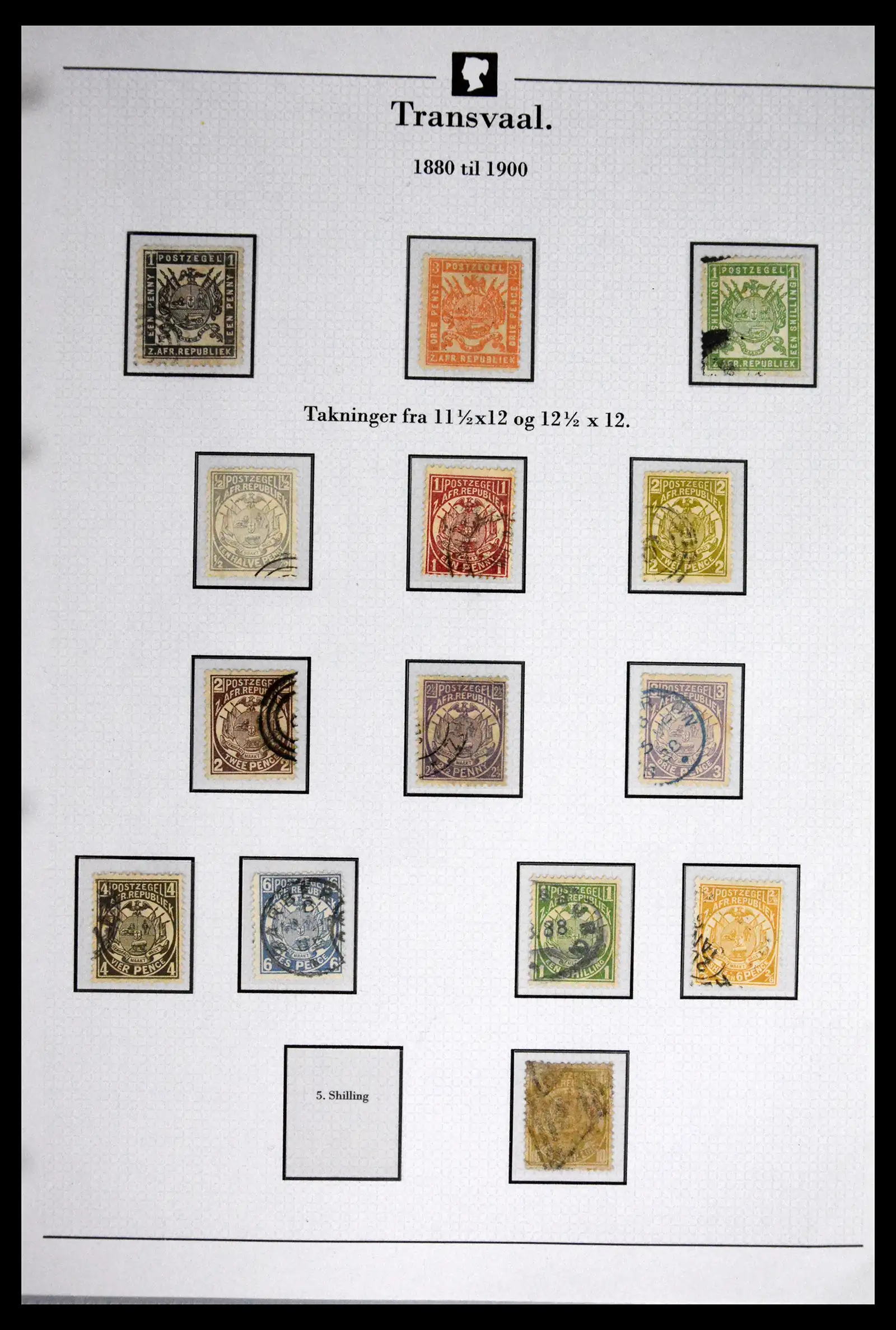 41863 0026 - Stamp collection 41863 South Africa and territories 1853-1935. 