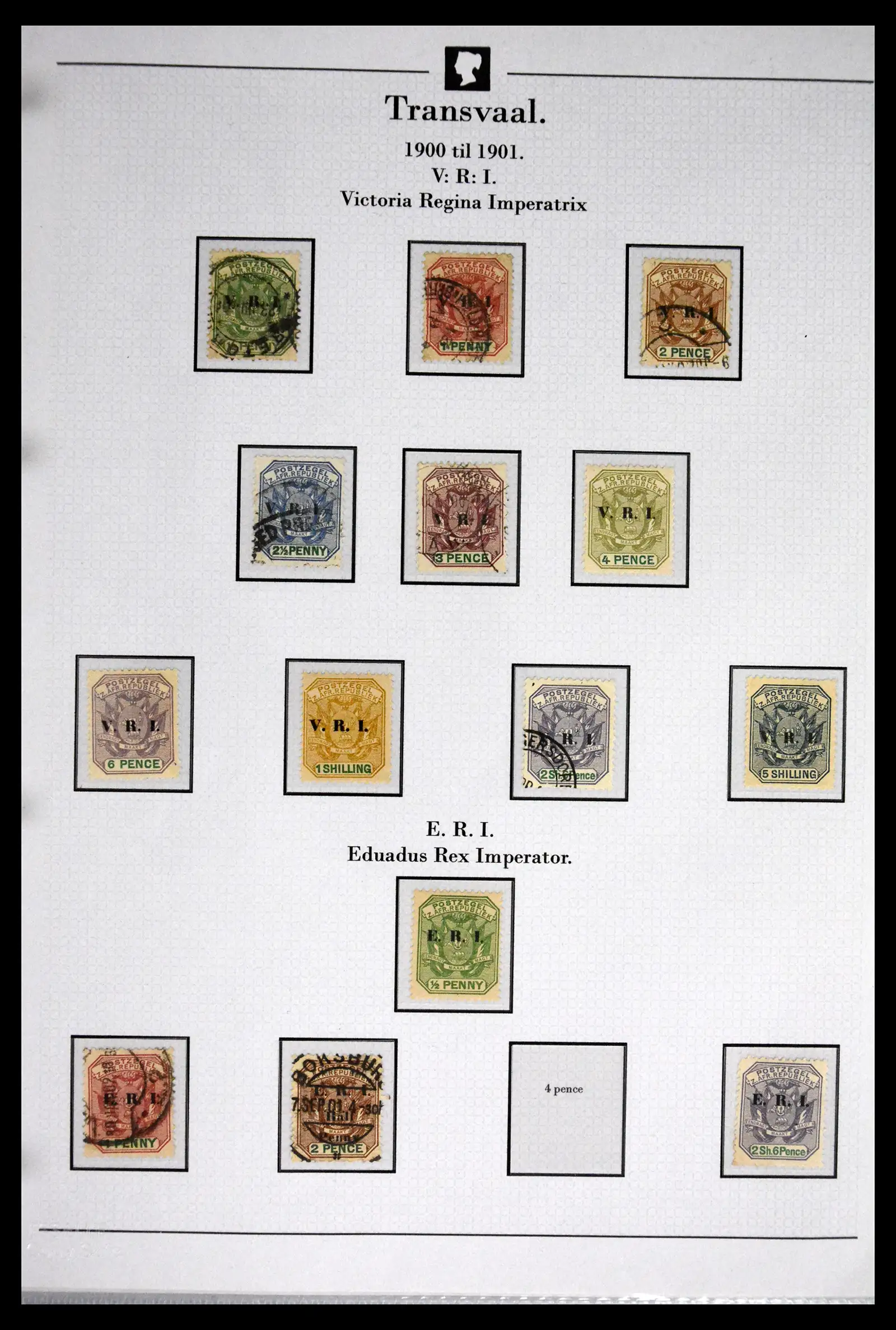 41863 0028 - Stamp collection 41863 South Africa and territories 1853-1935. 