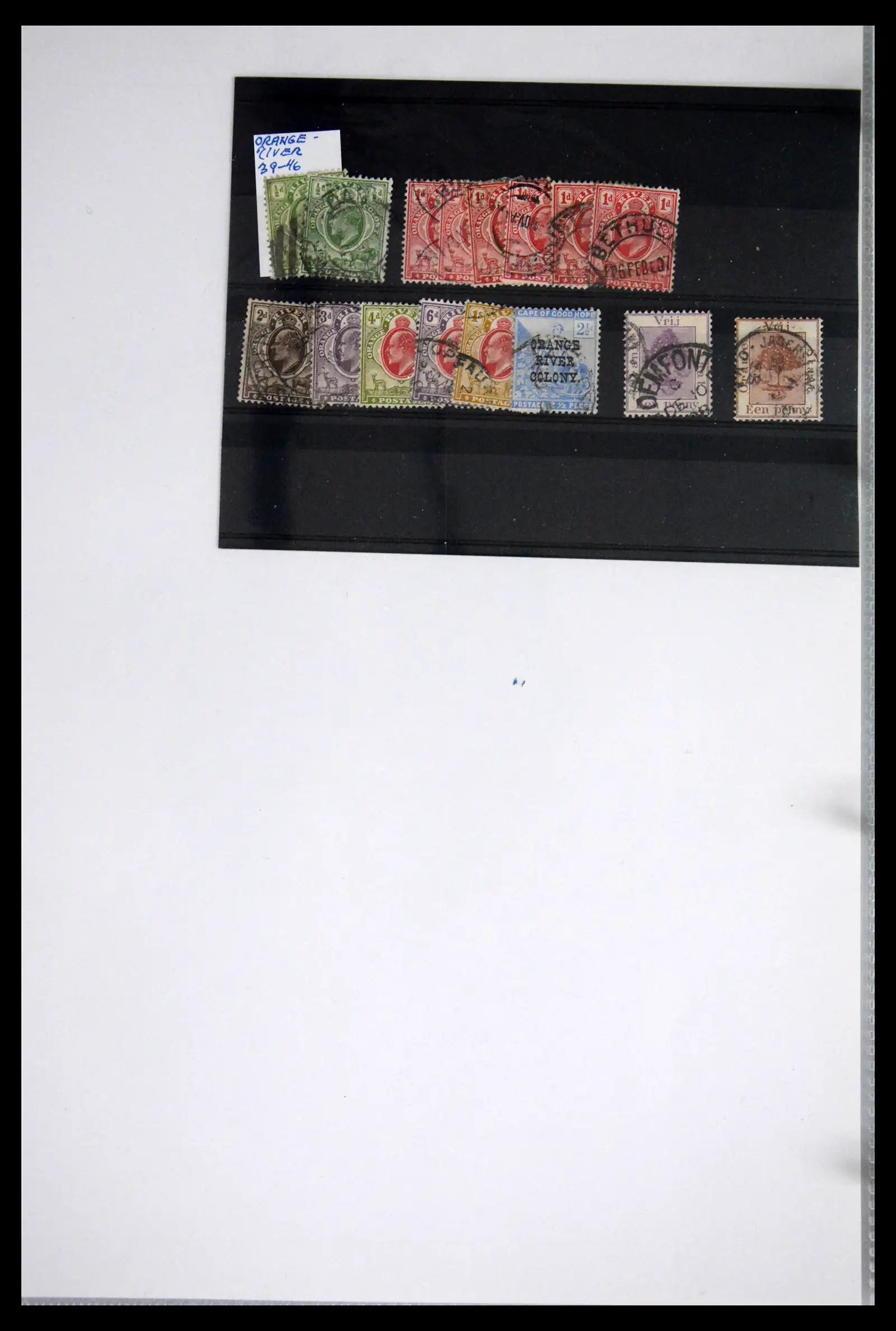 41863 0037 - Stamp collection 41863 South Africa and territories 1853-1935. 