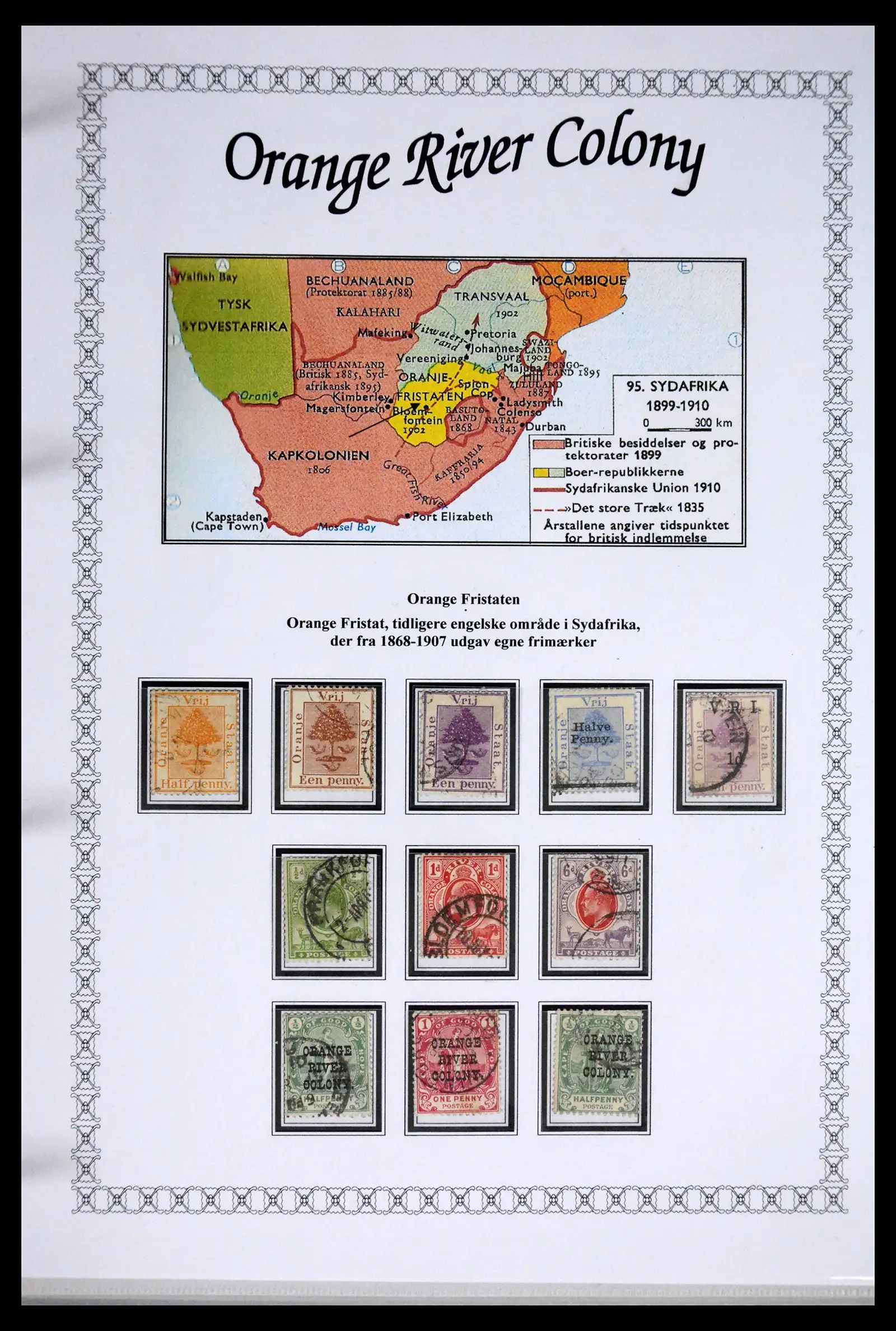 41863 0038 - Stamp collection 41863 South Africa and territories 1853-1935. 