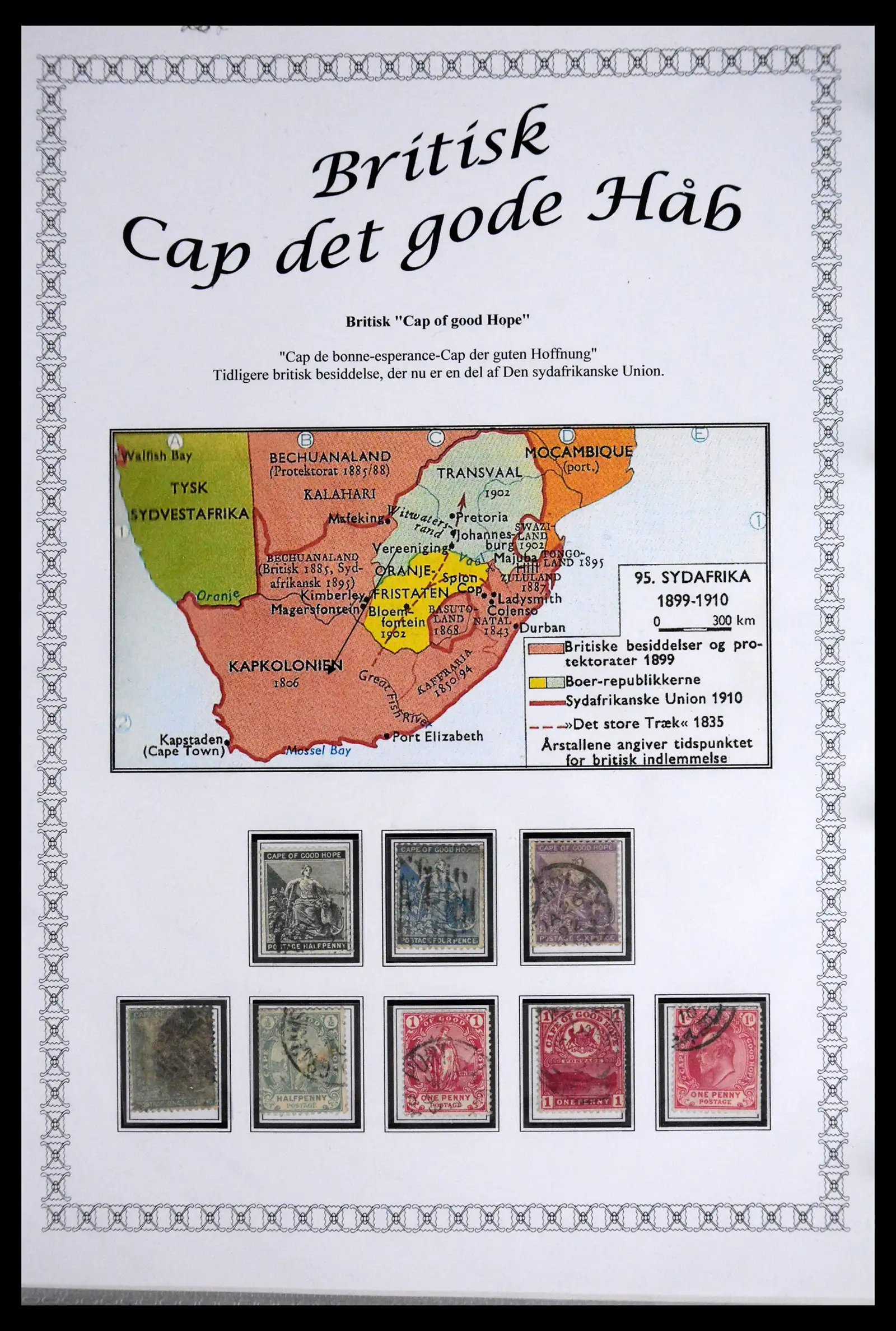 41863 0040 - Stamp collection 41863 South Africa and territories 1853-1935. 