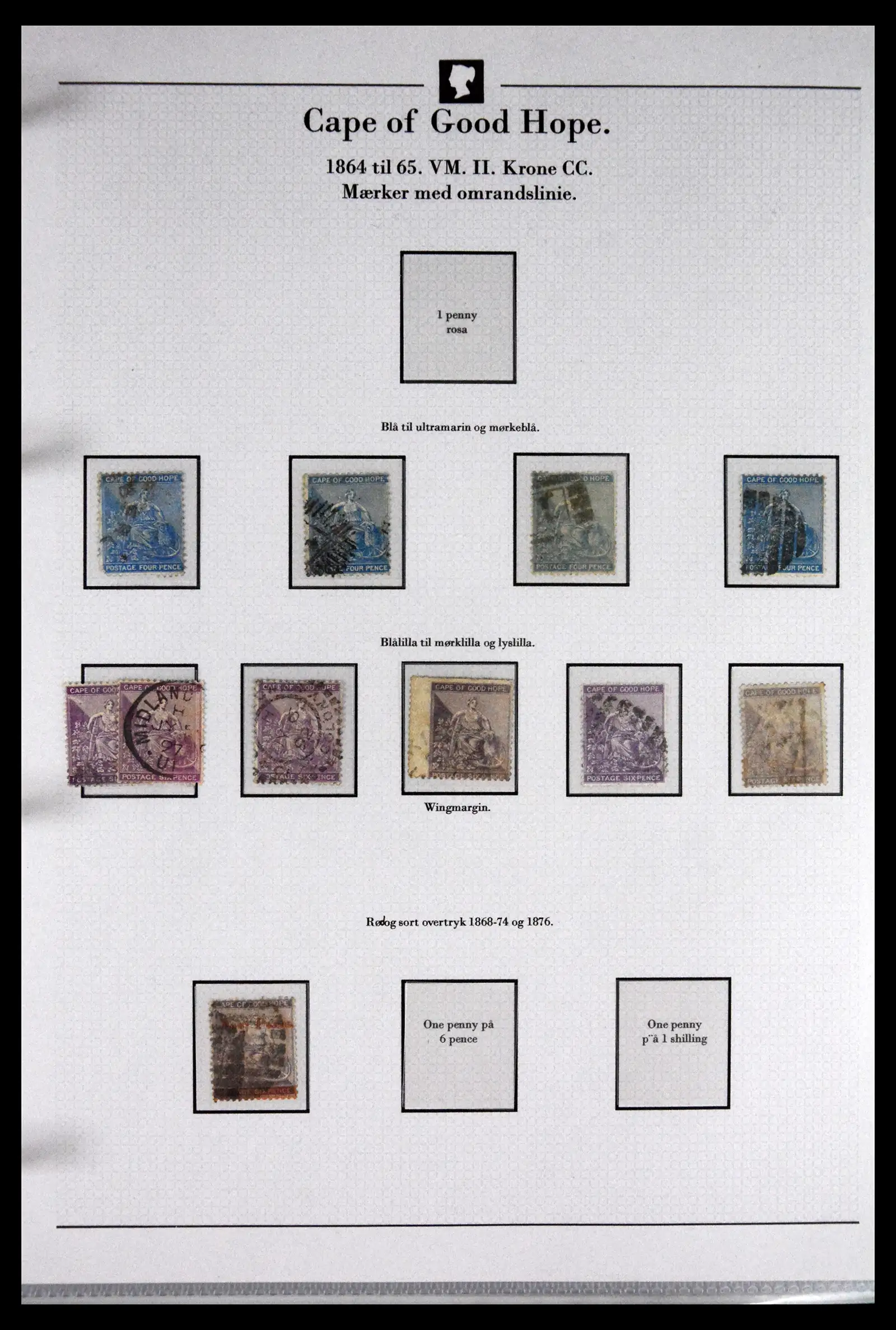 41863 0044 - Stamp collection 41863 South Africa and territories 1853-1935. 