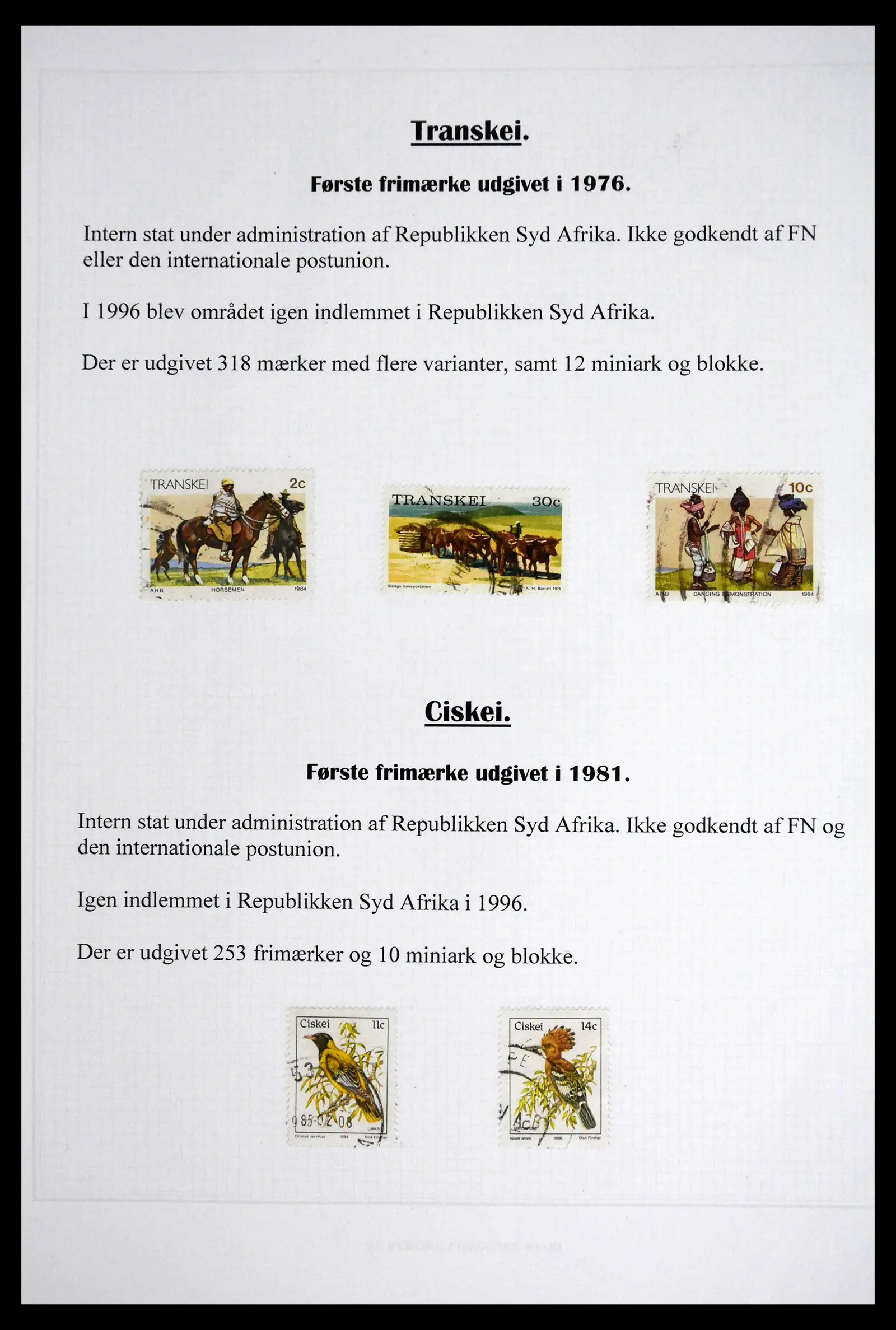 41863 0052 - Stamp collection 41863 South Africa and territories 1853-1935. 