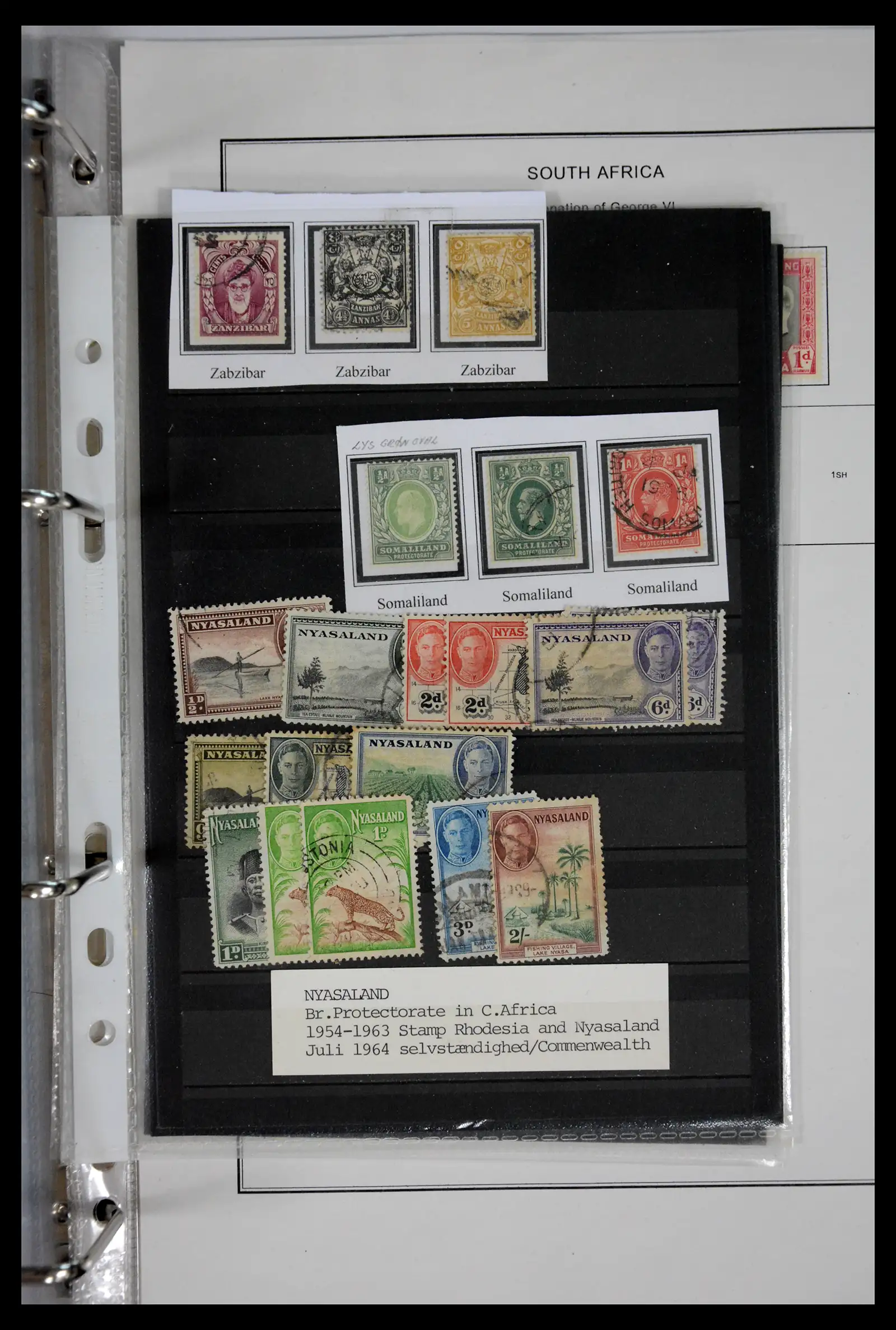 41863 0061 - Stamp collection 41863 South Africa and territories 1853-1935. 