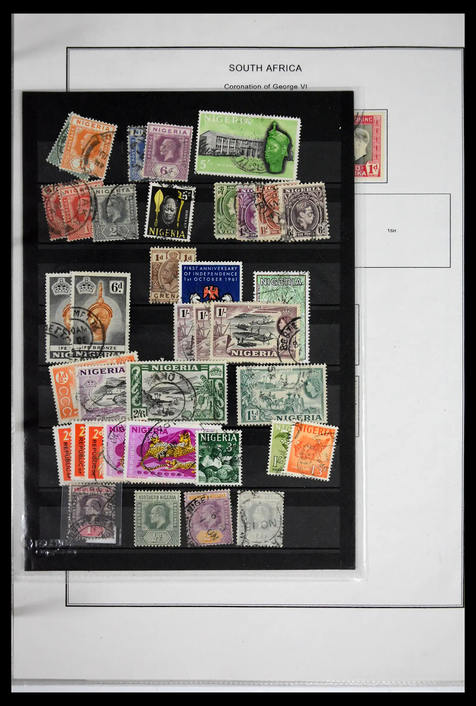 41863 0063 - Stamp collection 41863 South Africa and territories 1853-1935. 