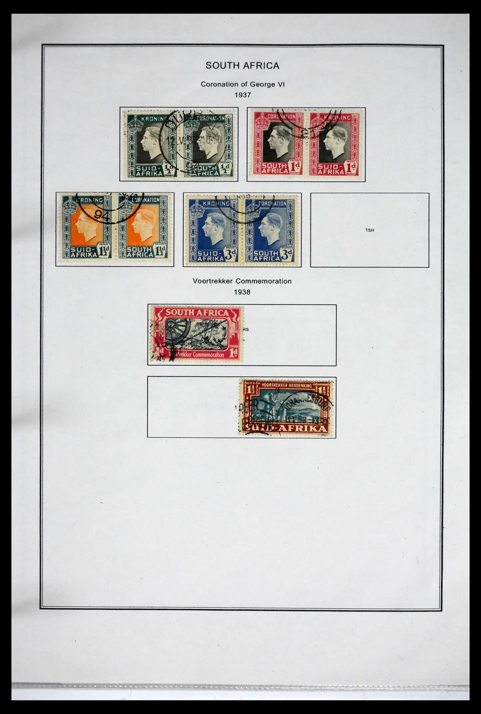 41863 0064 - Stamp collection 41863 South Africa and territories 1853-1935. 