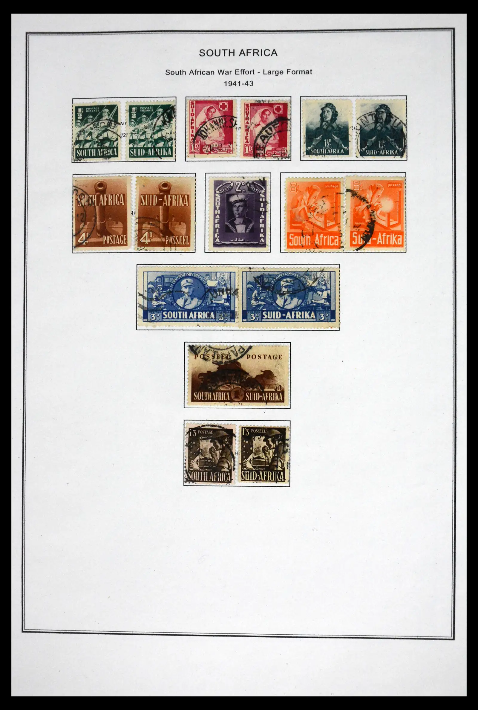 41863 0065 - Stamp collection 41863 South Africa and territories 1853-1935. 