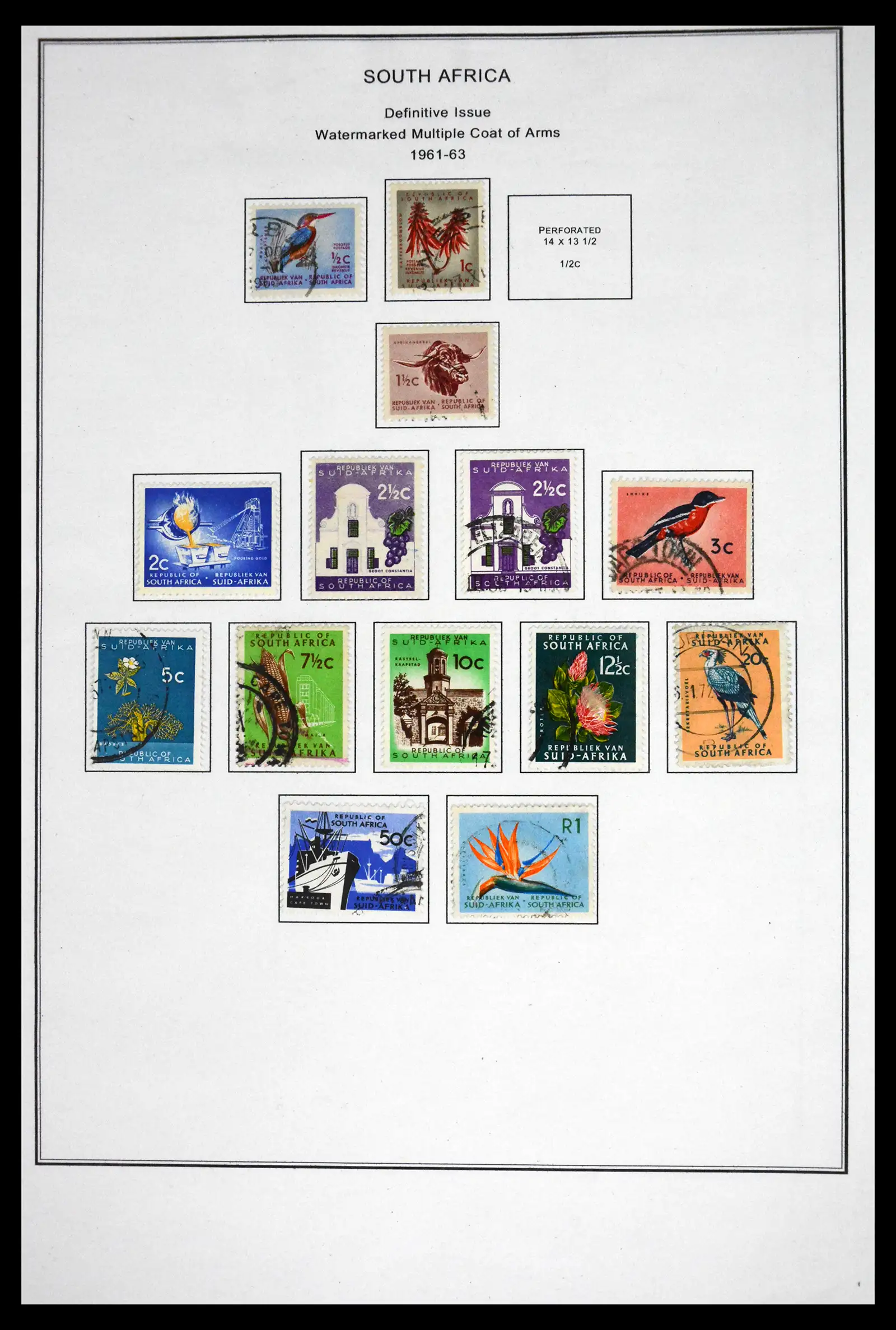 41863 0067 - Stamp collection 41863 South Africa and territories 1853-1935. 