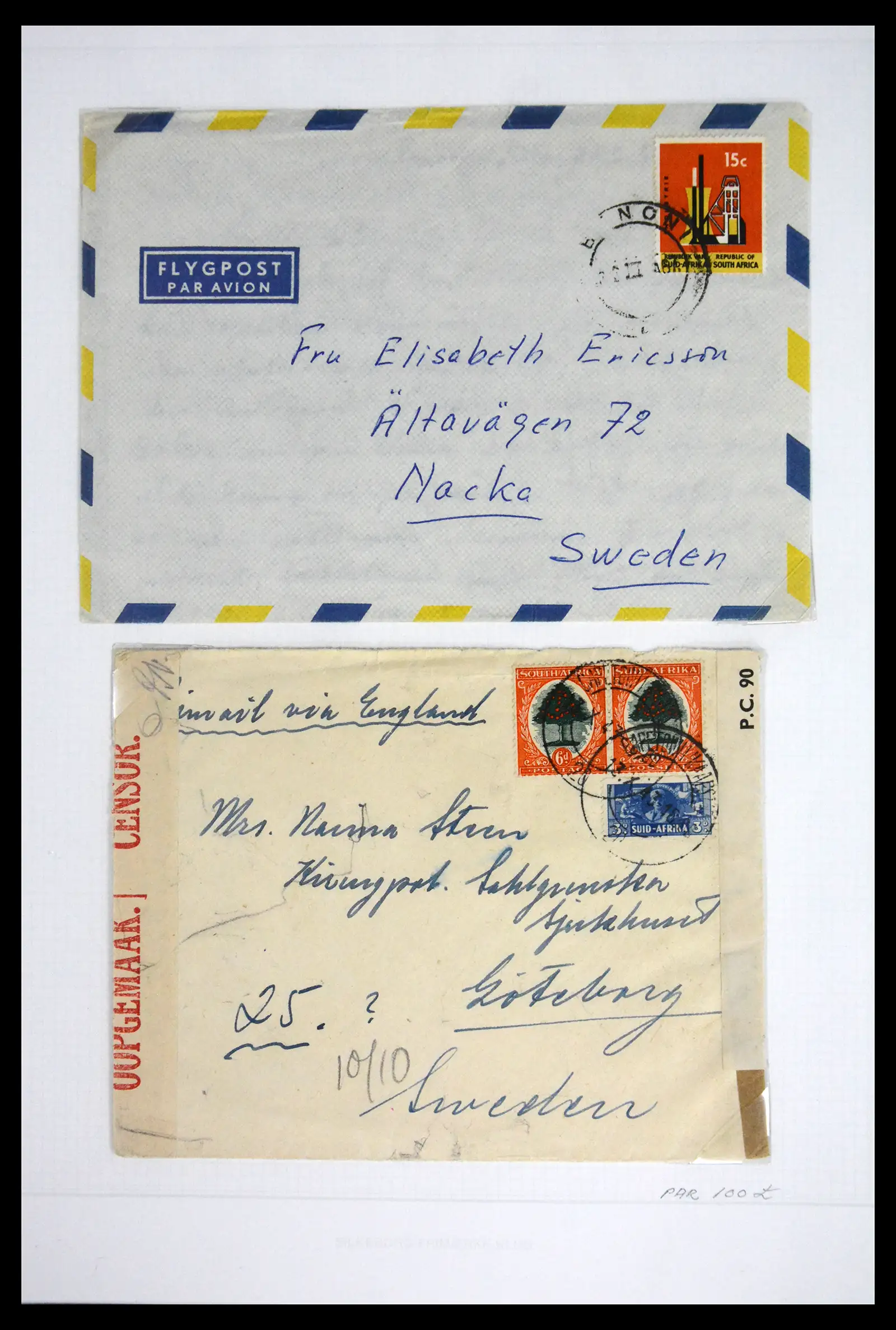 41863 0069 - Stamp collection 41863 South Africa and territories 1853-1935. 