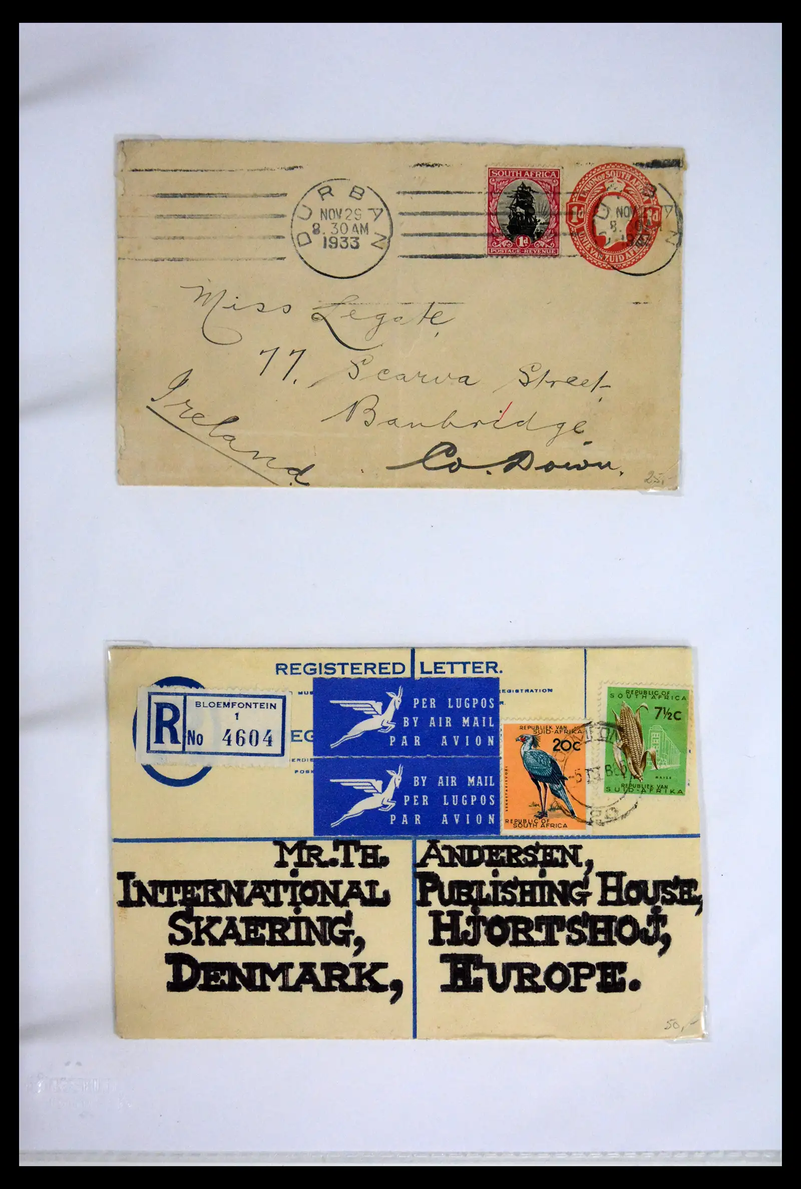 41863 0070 - Stamp collection 41863 South Africa and territories 1853-1935. 