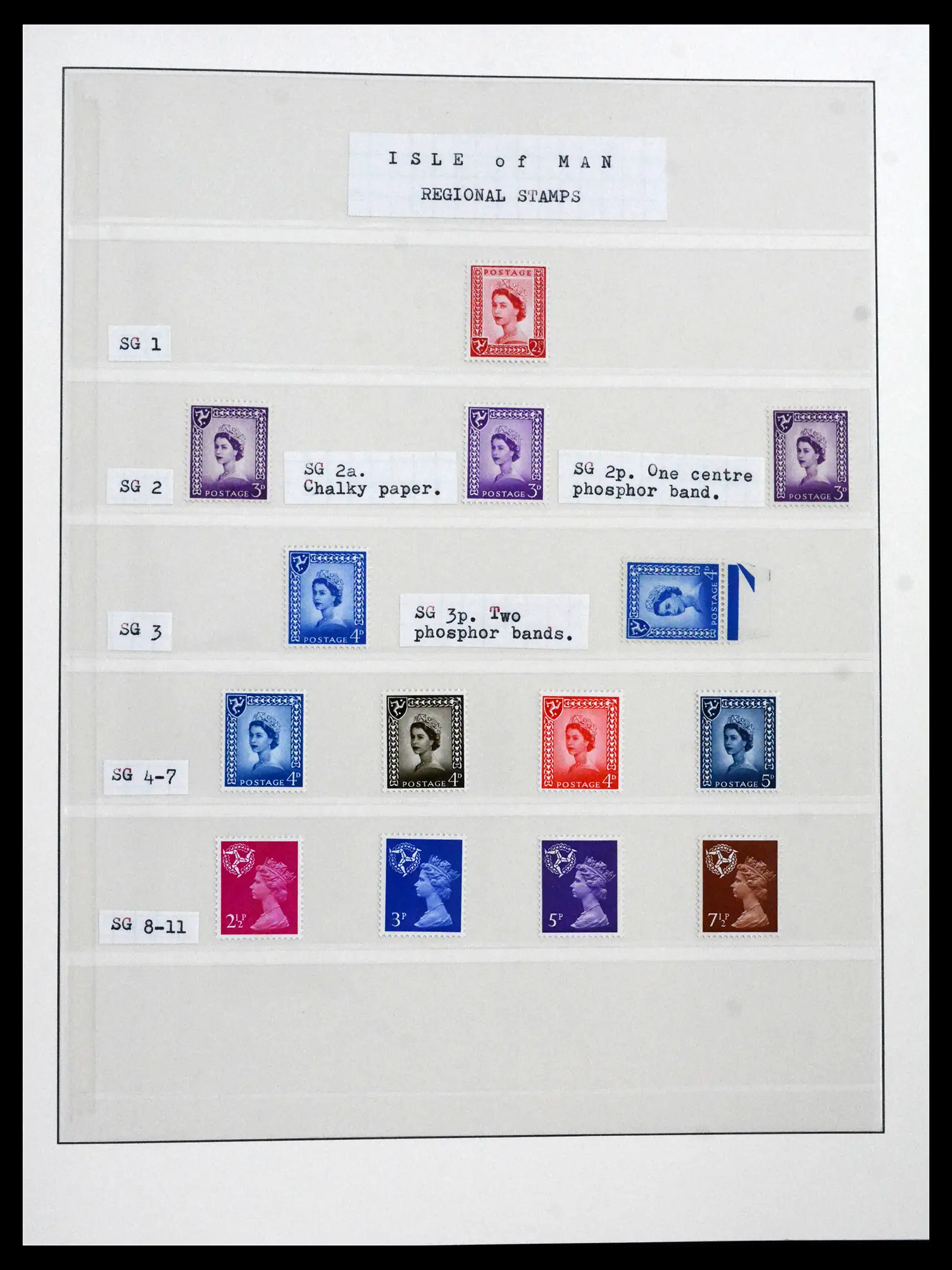 41864 0001 - Postzegelverzameling 41864 Isle of Man compleet 1973-2016.