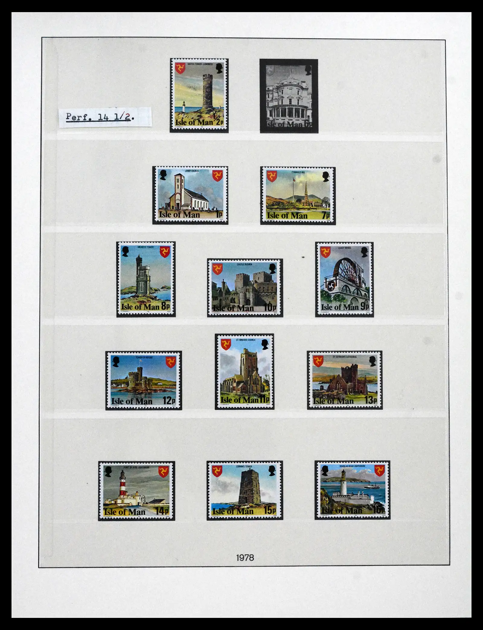41864 0016 - Postzegelverzameling 41864 Isle of Man compleet 1973-2016.