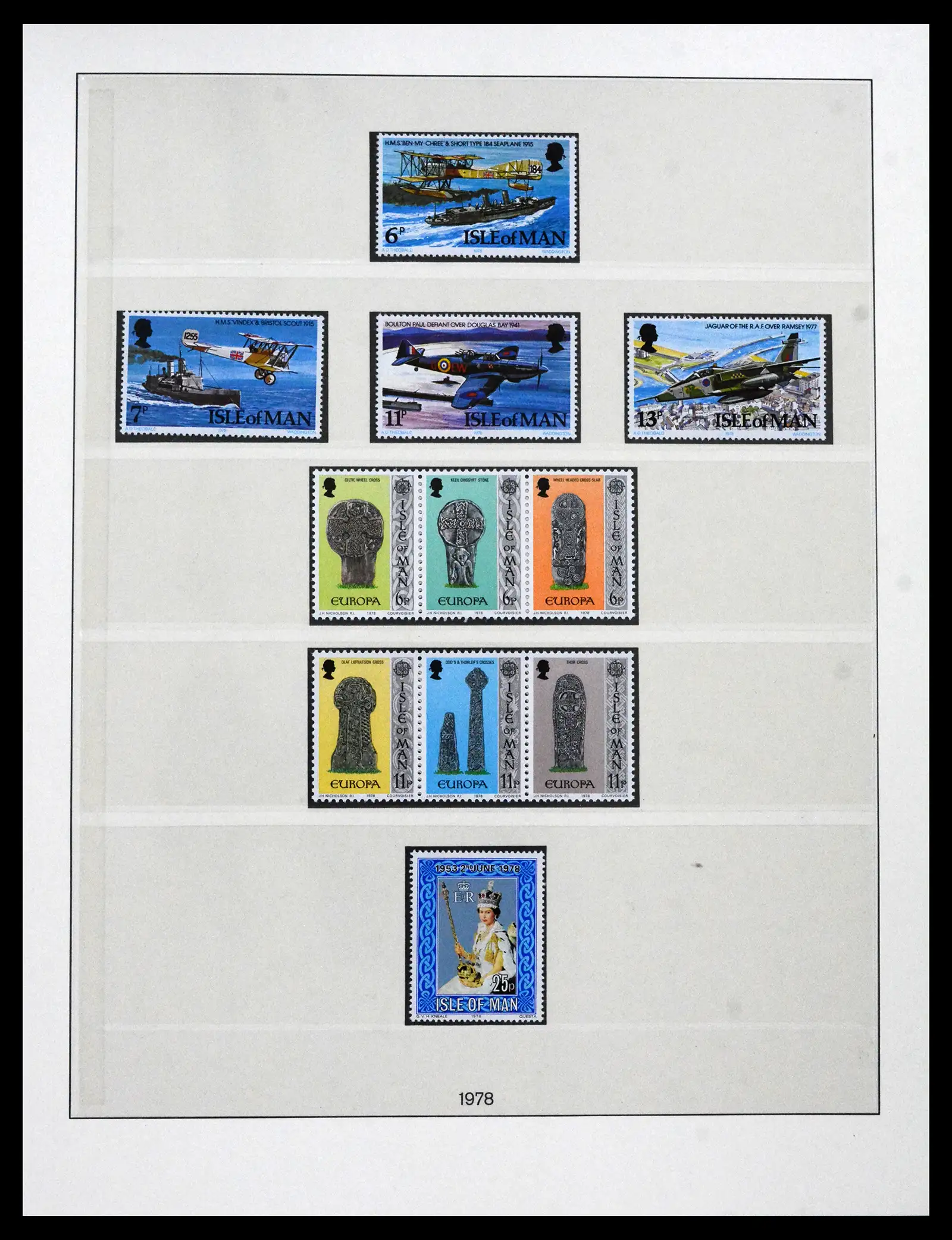 41864 0017 - Postzegelverzameling 41864 Isle of Man compleet 1973-2016.