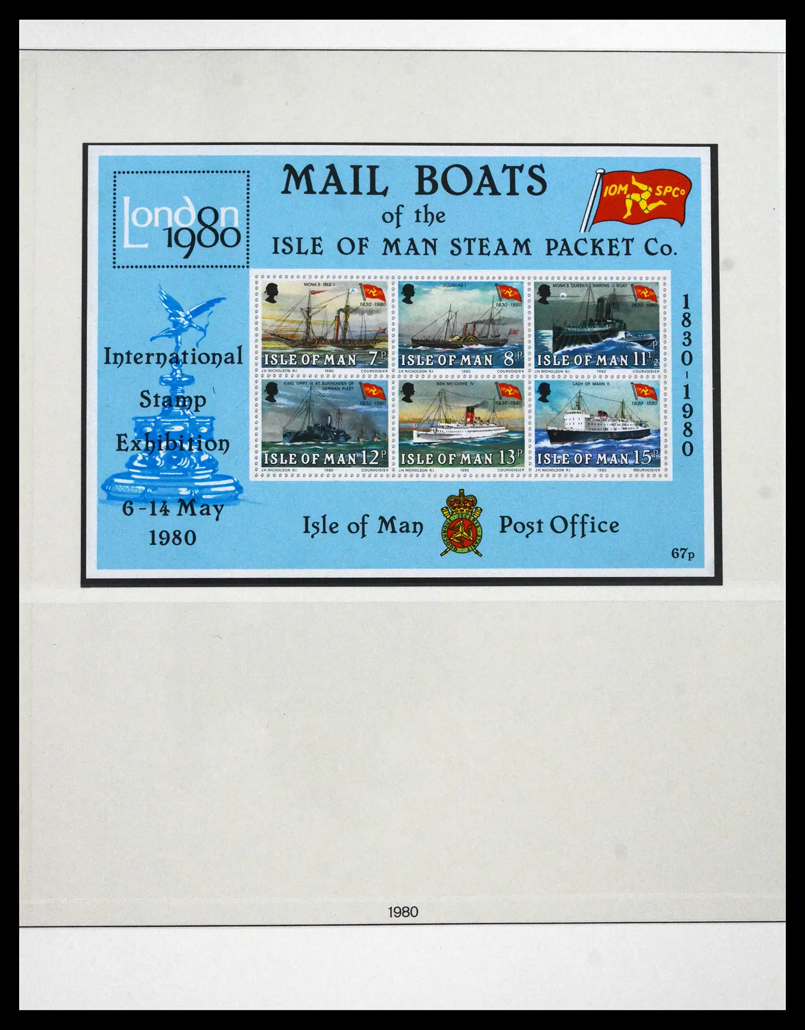 41864 0023 - Postzegelverzameling 41864 Isle of Man compleet 1973-2016.