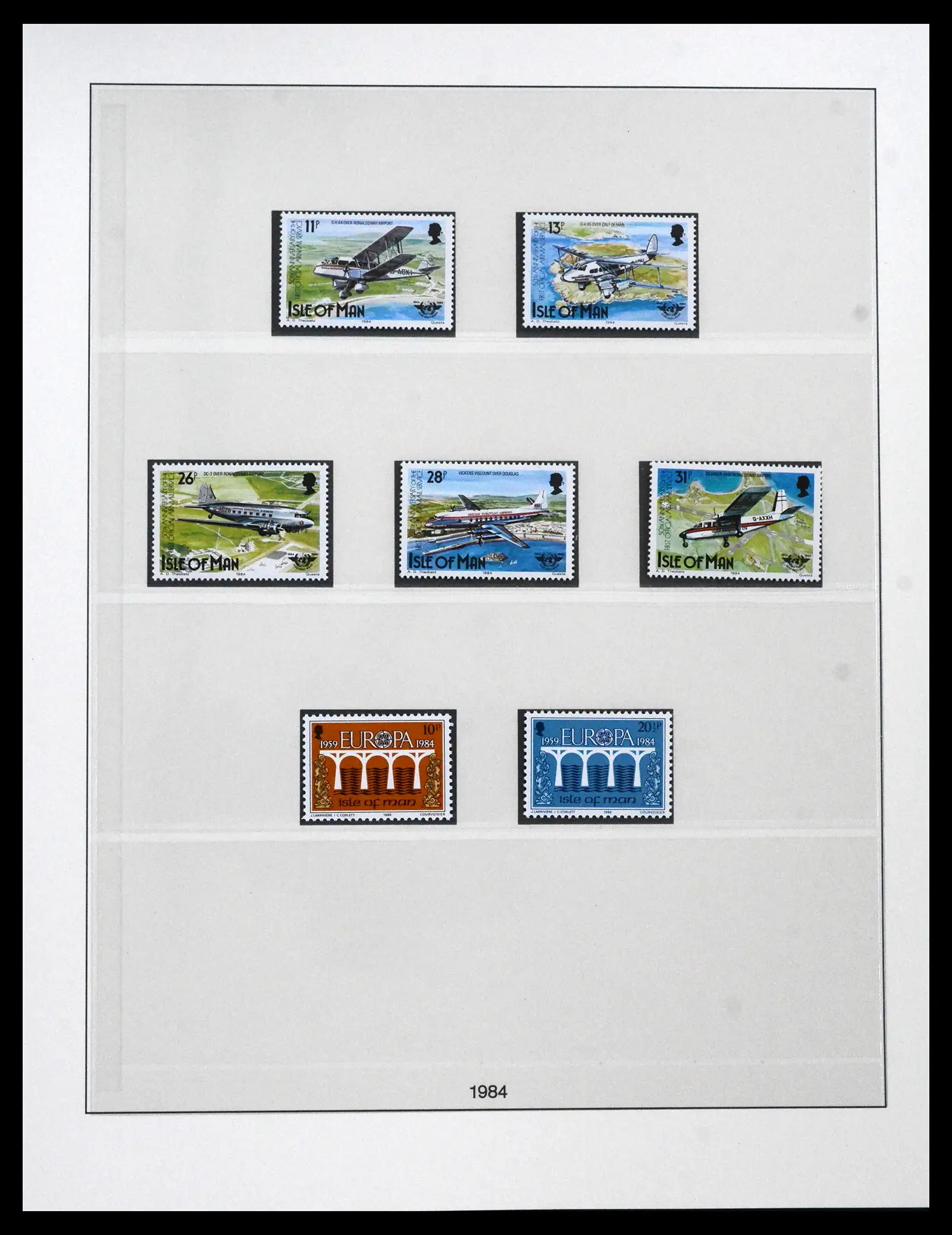 41864 0034 - Postzegelverzameling 41864 Isle of Man compleet 1973-2016.