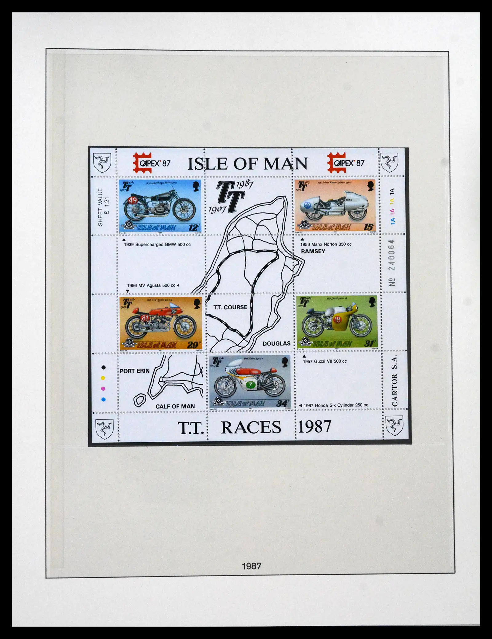 41864 0043 - Postzegelverzameling 41864 Isle of Man compleet 1973-2016.