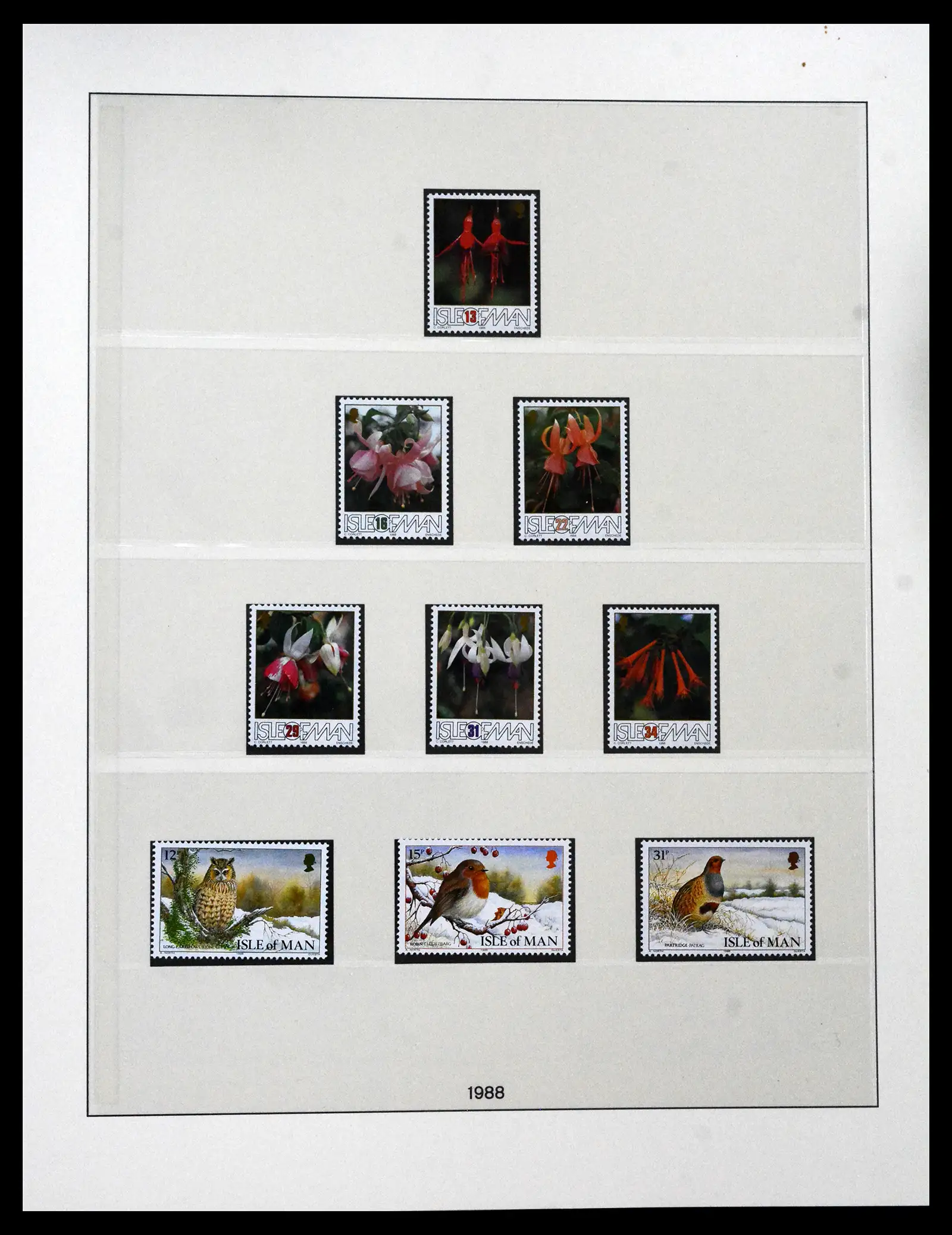 41864 0047 - Postzegelverzameling 41864 Isle of Man compleet 1973-2016.