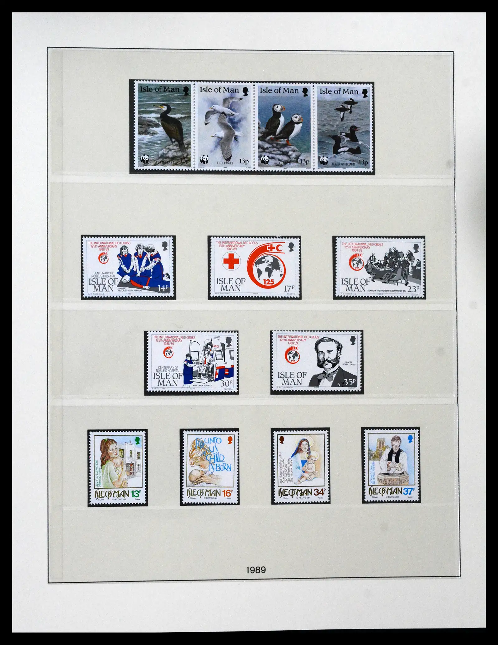 41864 0050 - Postzegelverzameling 41864 Isle of Man compleet 1973-2016.