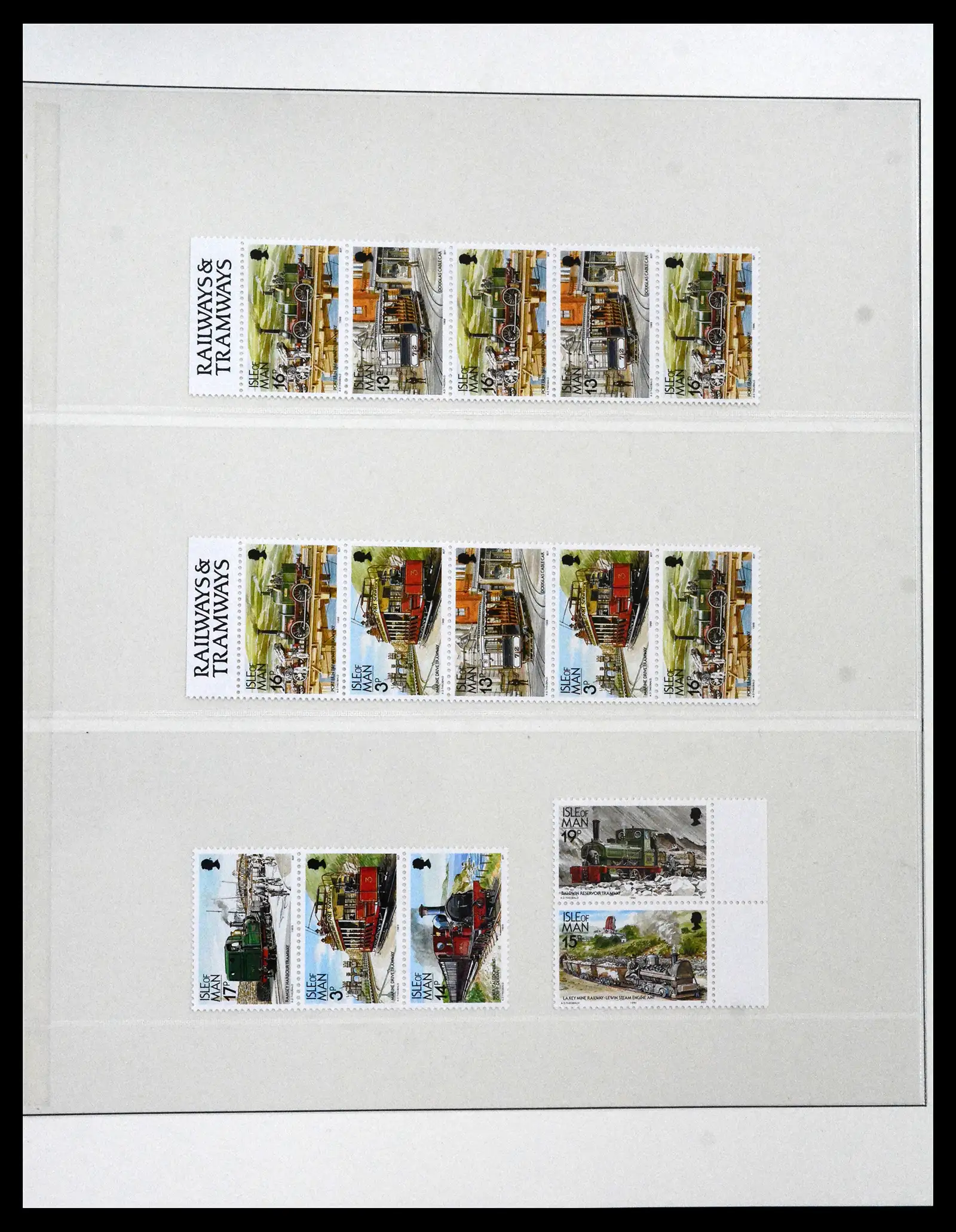 41864 0051 - Postzegelverzameling 41864 Isle of Man compleet 1973-2016.