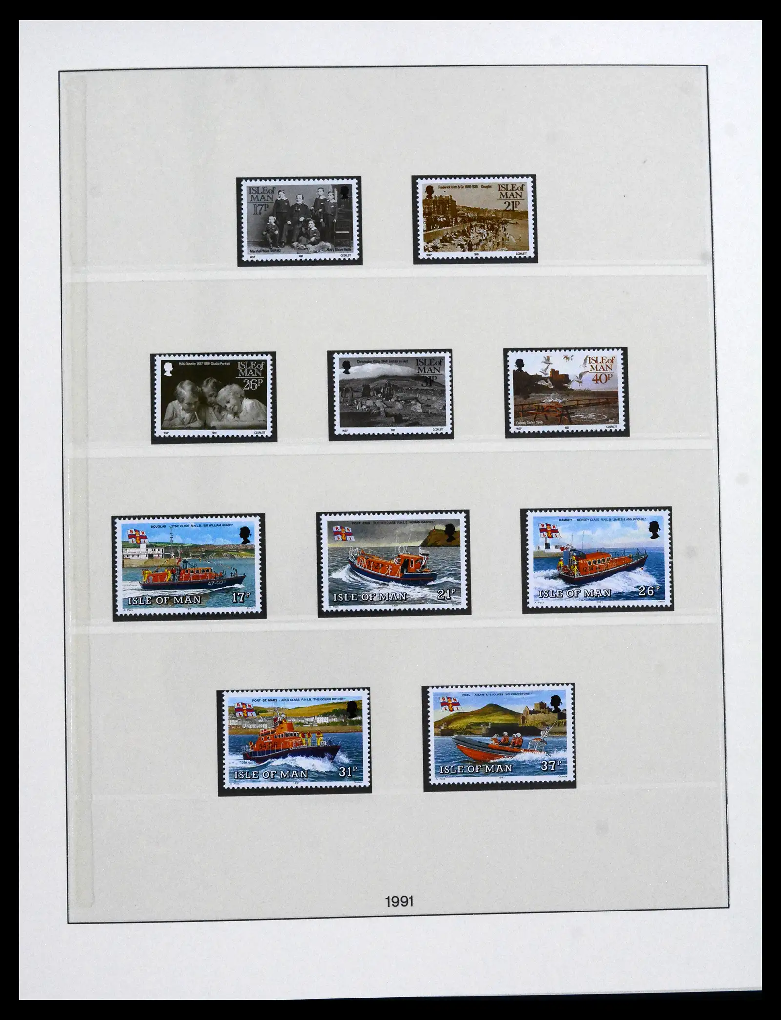 41864 0056 - Postzegelverzameling 41864 Isle of Man compleet 1973-2016.