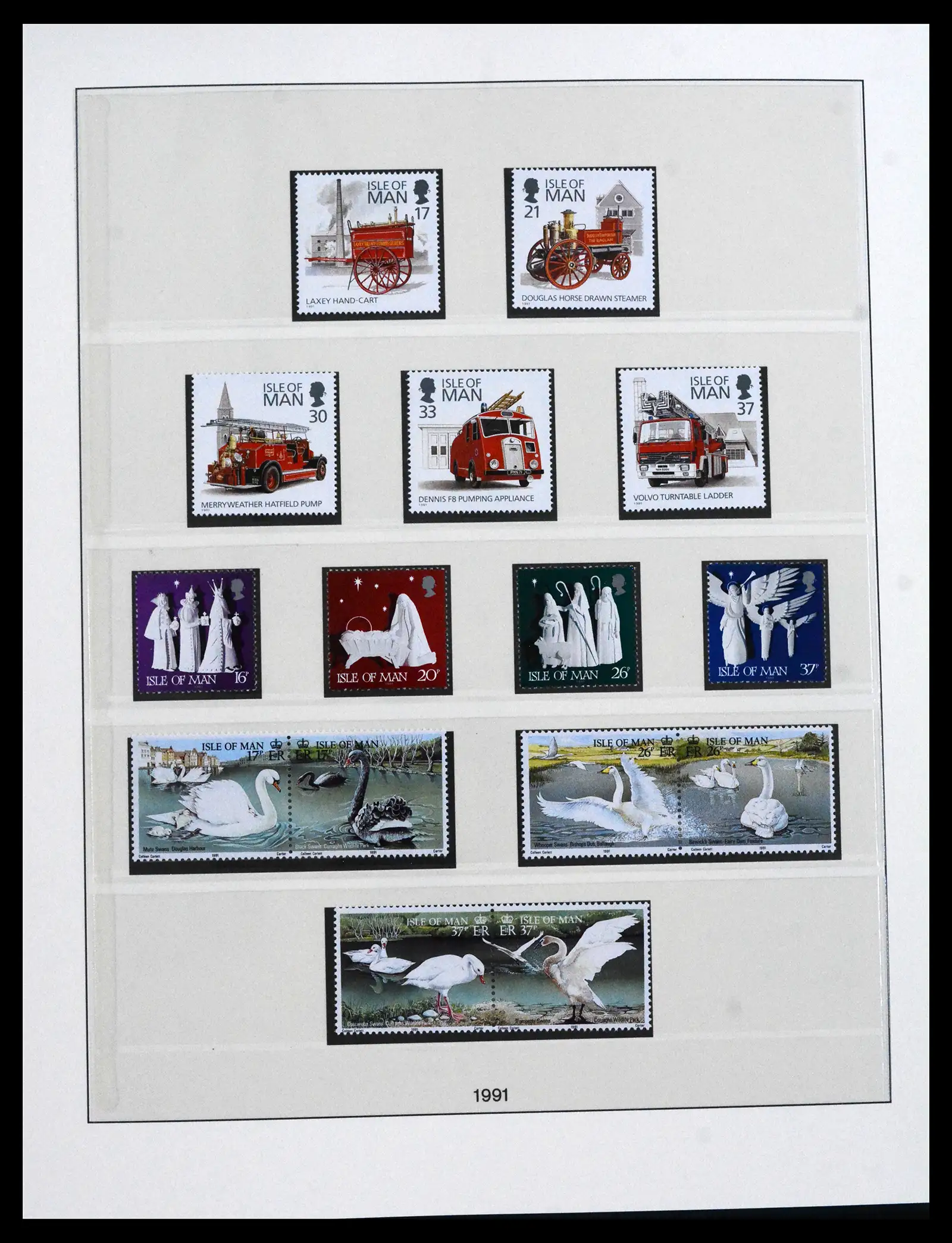 41864 0058 - Postzegelverzameling 41864 Isle of Man compleet 1973-2016.