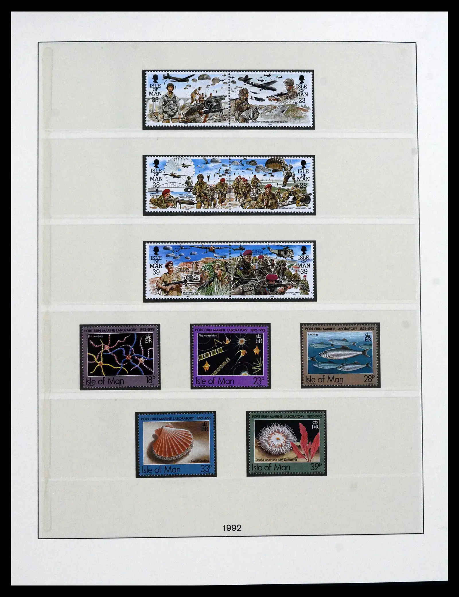 41864 0062 - Postzegelverzameling 41864 Isle of Man compleet 1973-2016.