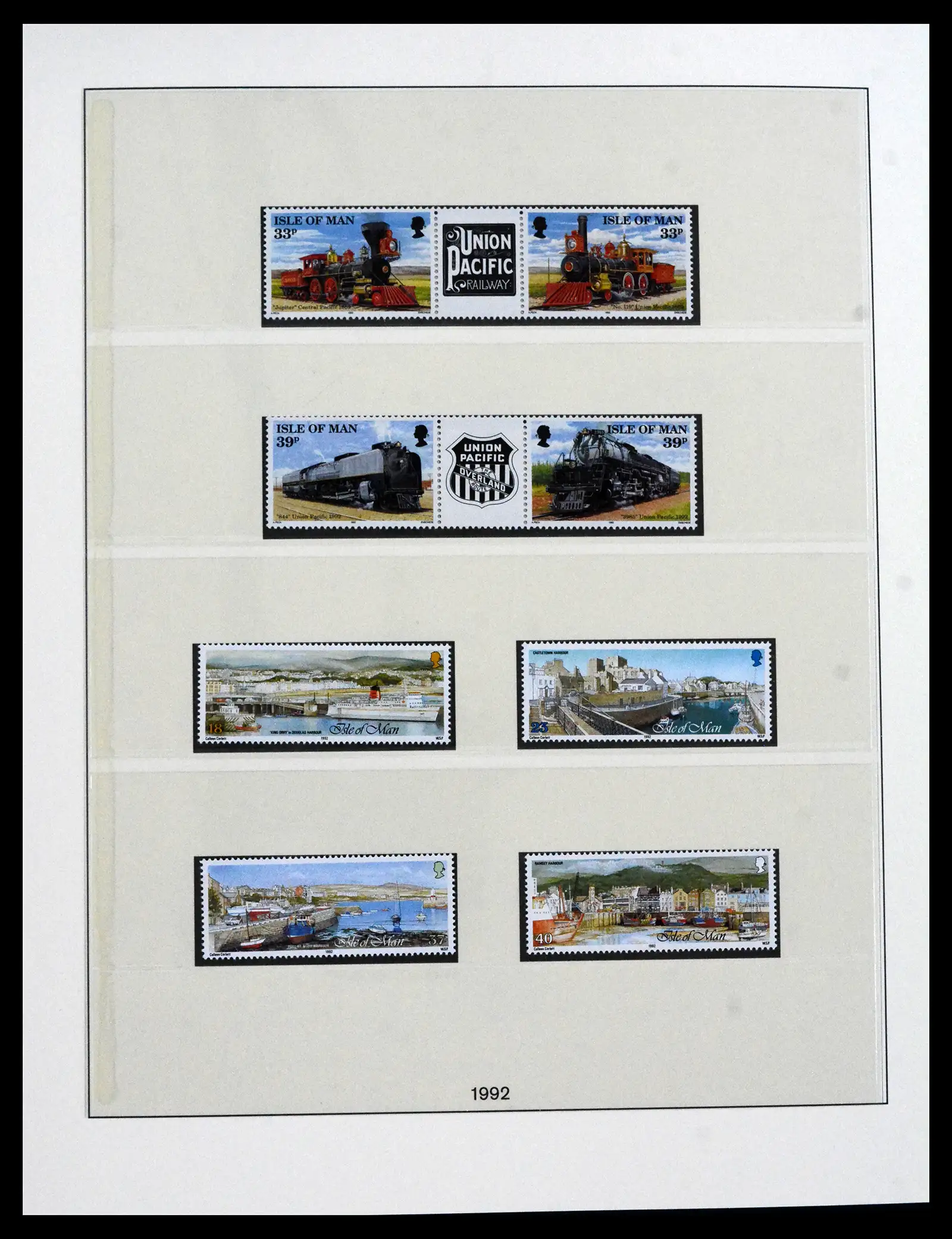 41864 0063 - Postzegelverzameling 41864 Isle of Man compleet 1973-2016.