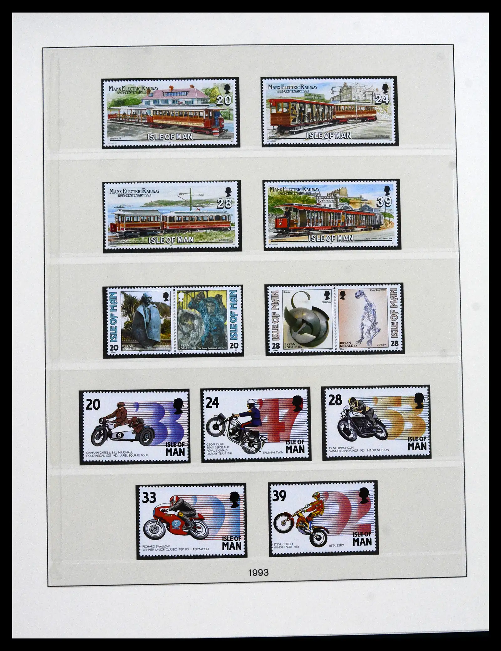 41864 0067 - Postzegelverzameling 41864 Isle of Man compleet 1973-2016.