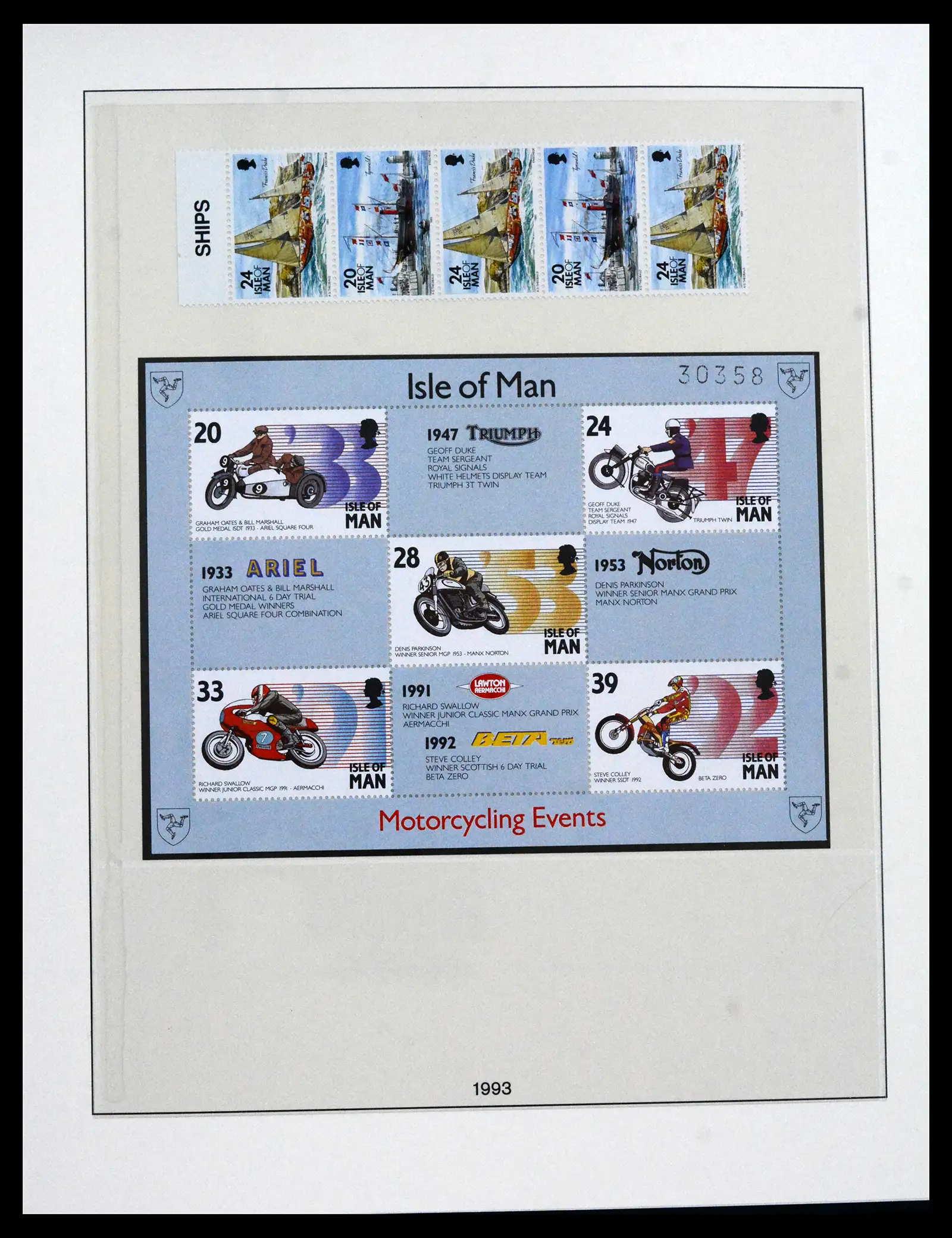 41864 0069 - Postzegelverzameling 41864 Isle of Man compleet 1973-2016.