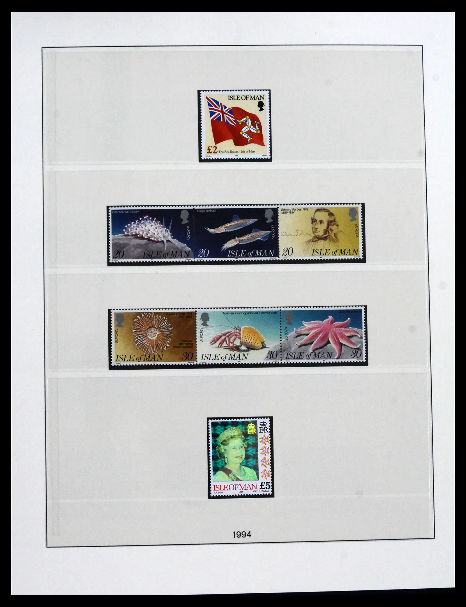 41864 0071 - Postzegelverzameling 41864 Isle of Man compleet 1973-2016.